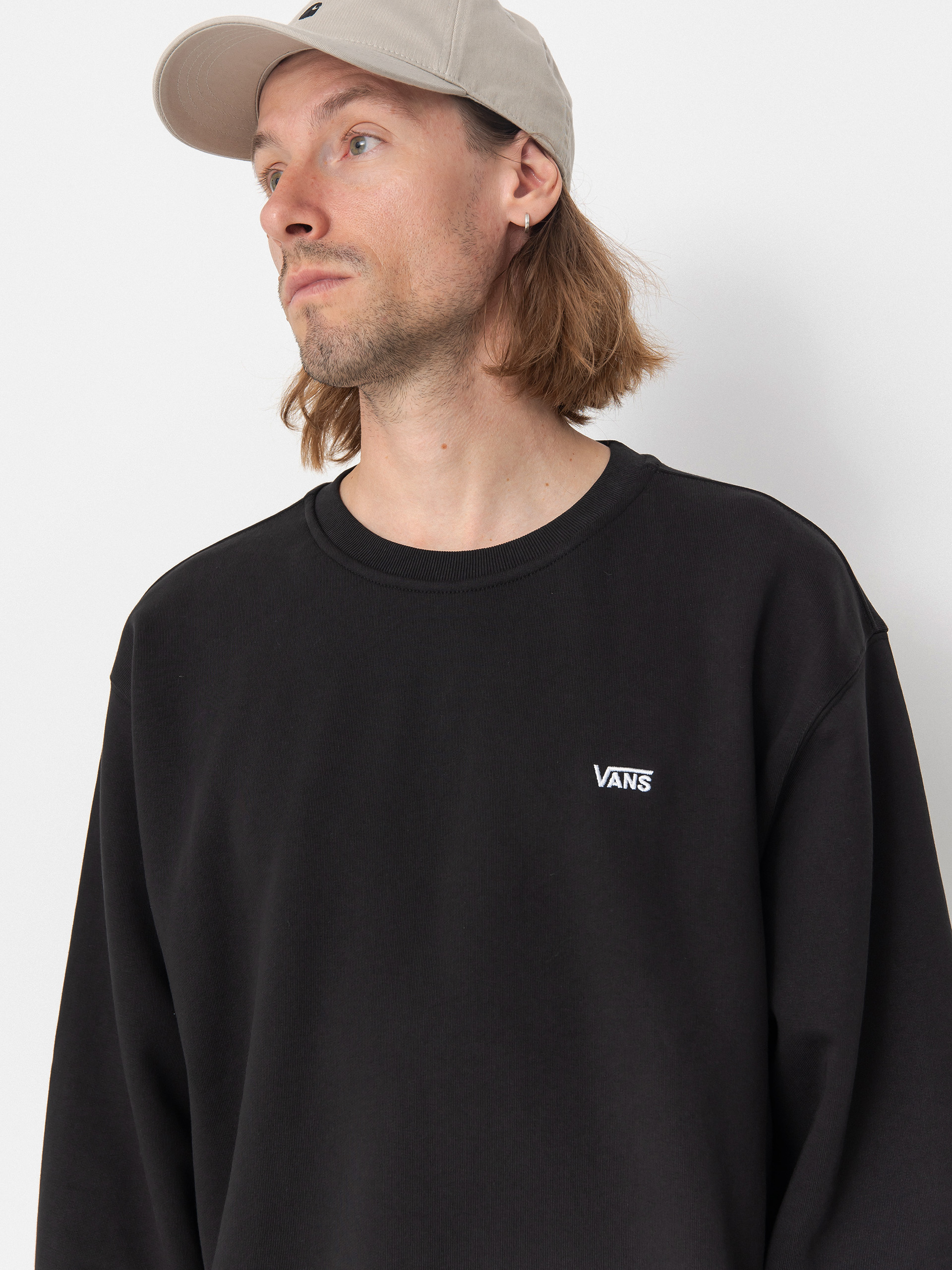 Bluza Vans Left Chest II Loose Crew (black)