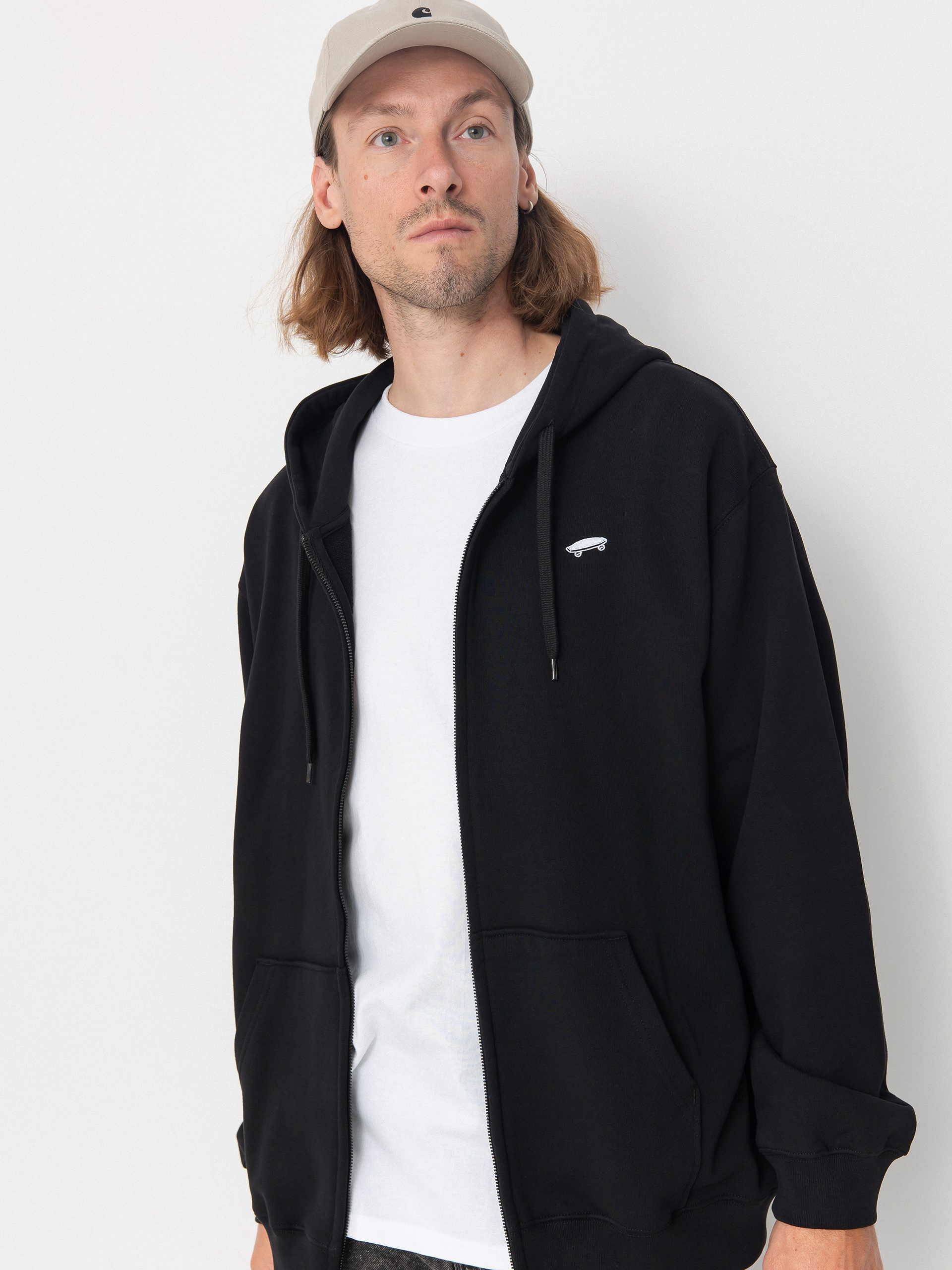 Bluza z kapturem Vans Salton Loose Ft ZHD (black)