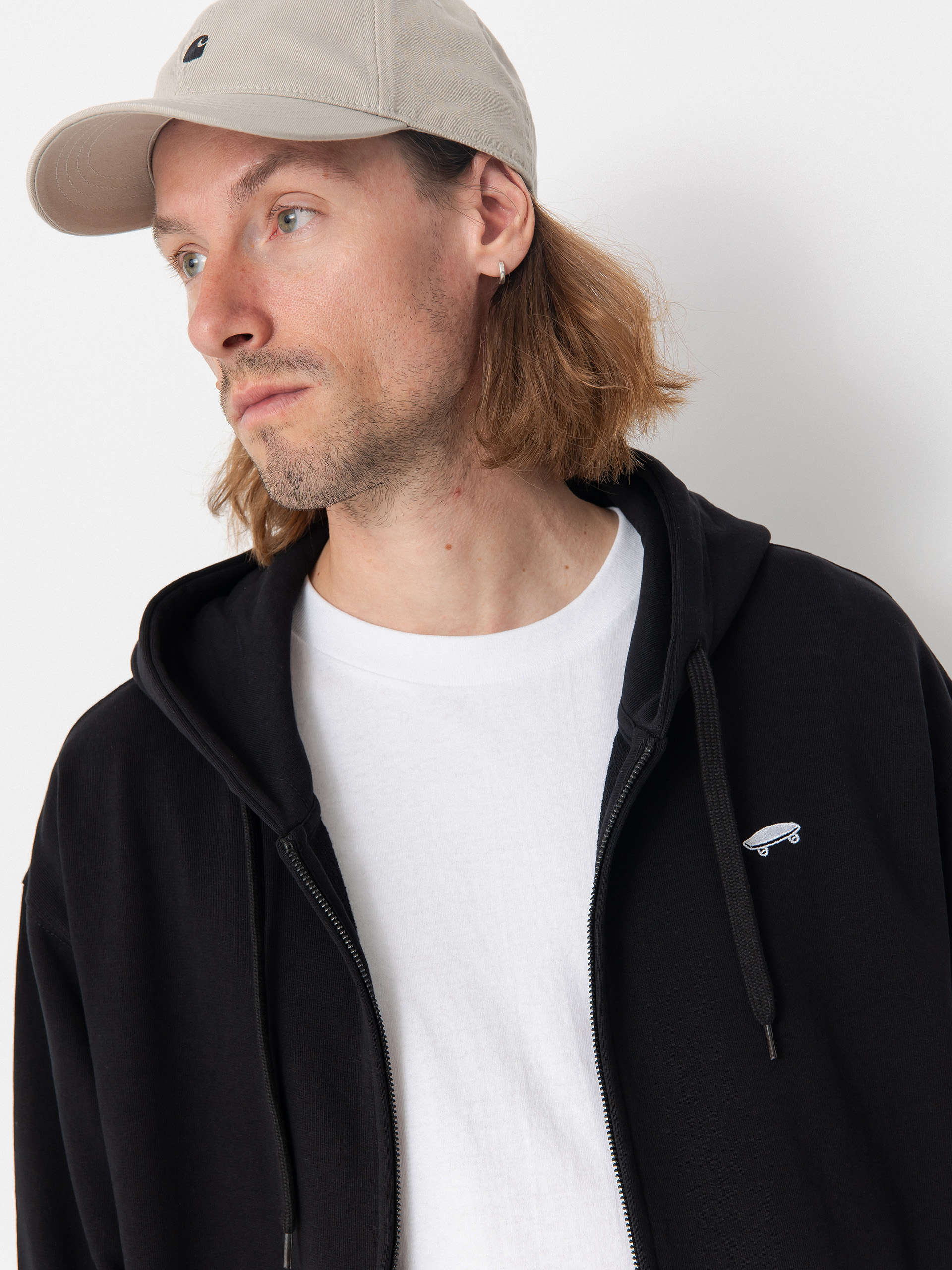 Bluza z kapturem Vans Salton Loose Ft ZHD (black)