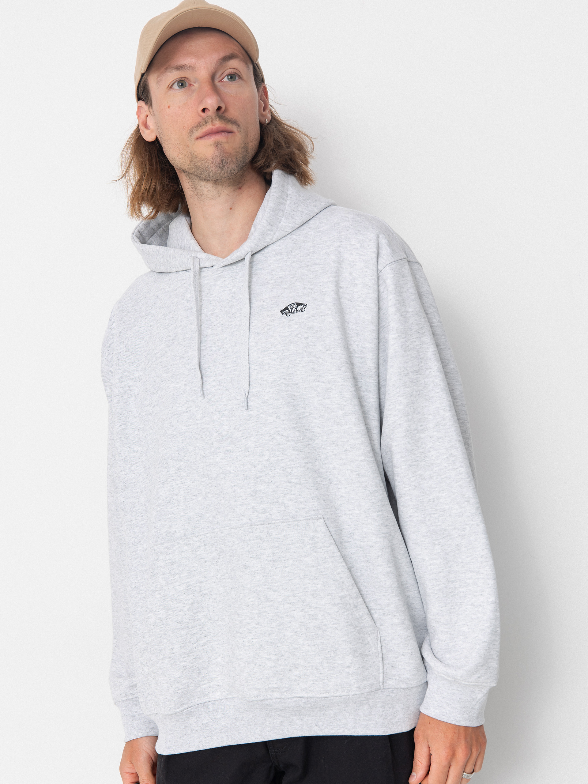 Bluza z kapturem Vans Style 76 II Loose Ft HD (light grey heather)