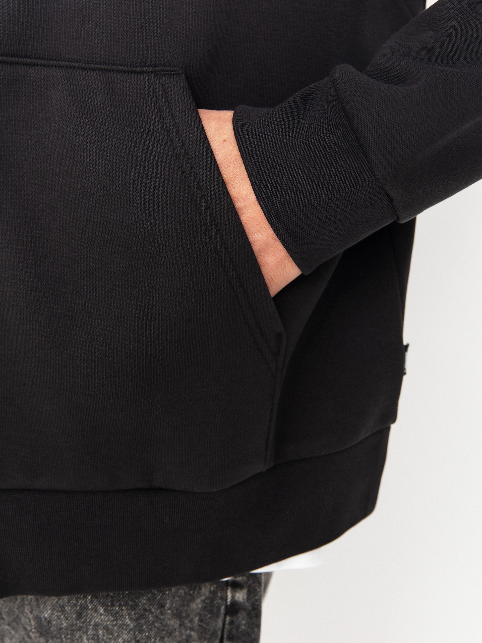 Bluza z kapturem Vans Left Chest ZHD (black)