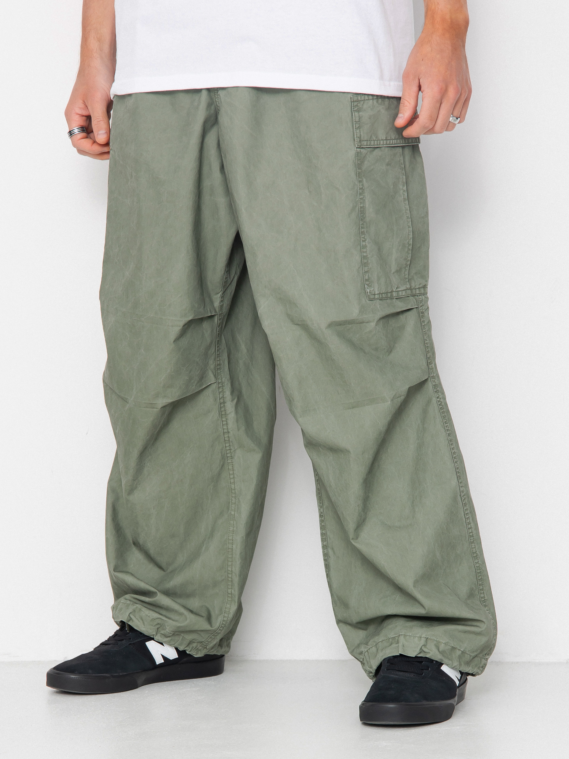 Spodnie OBEY Giant Cargo (pigment lichen green)