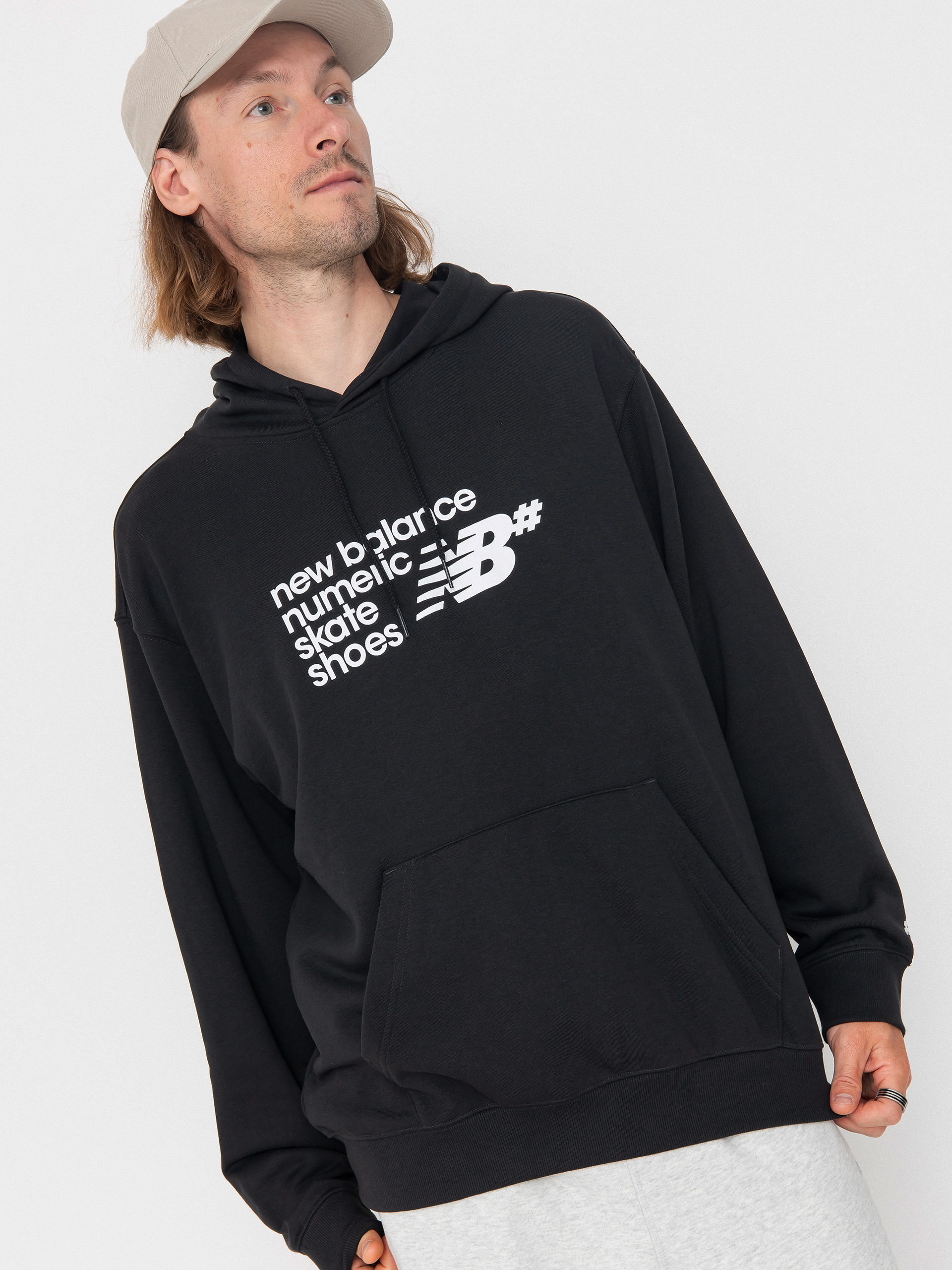 Bluza z kapturem New Balance Numeric HD (black)
