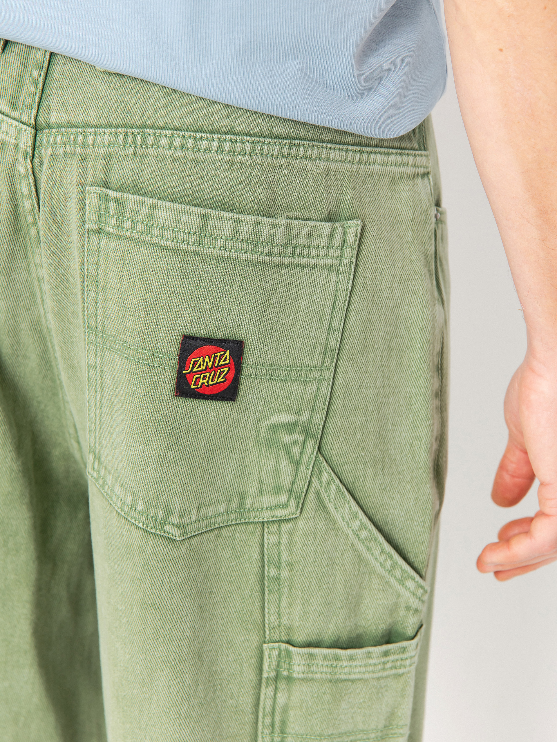Spodnie Santa Cruz Carpenter Big (iguana)