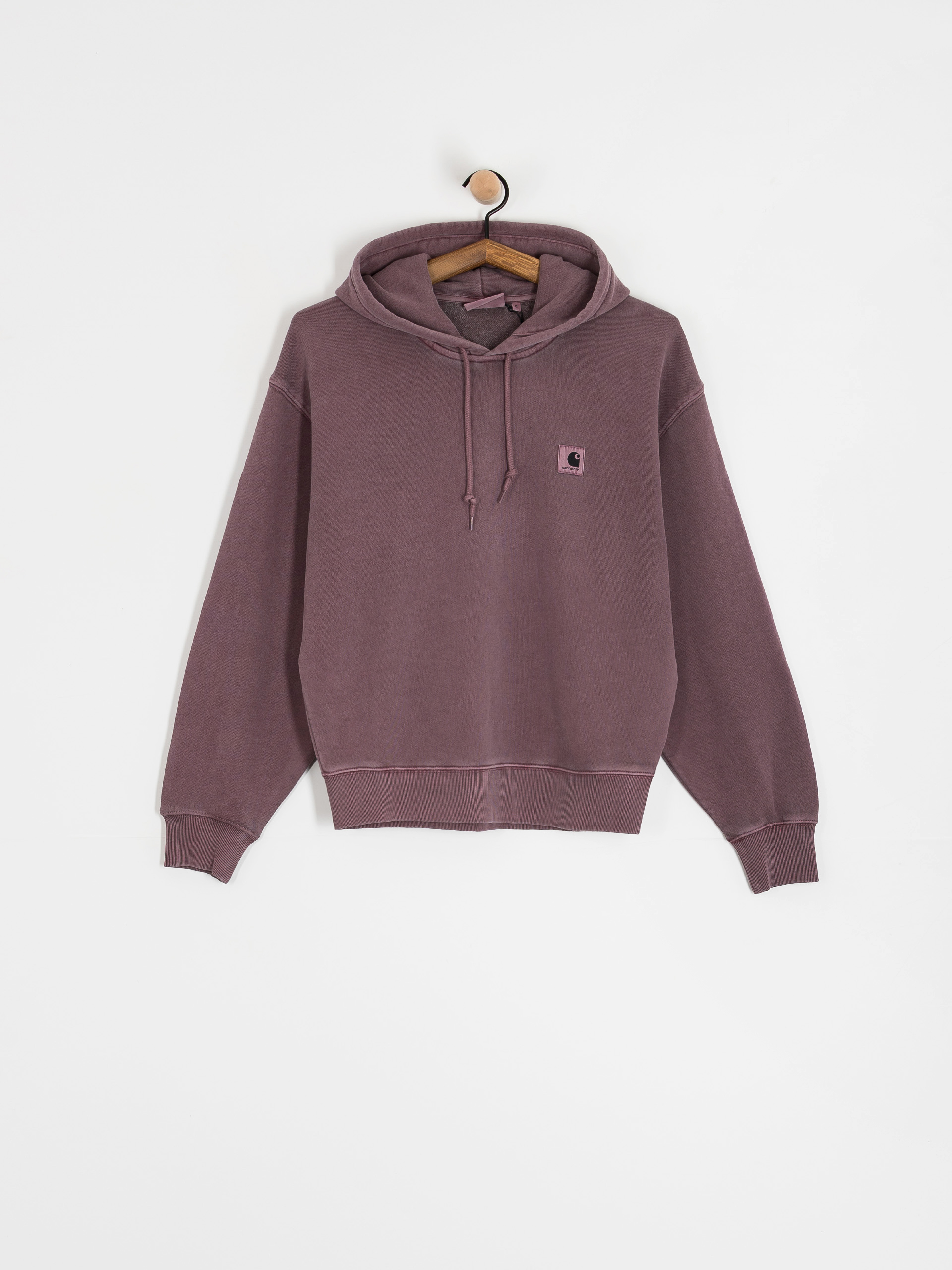 Bluza z kapturem Carhartt WIP Nelson HD Wmn (phlox/garment dyed)