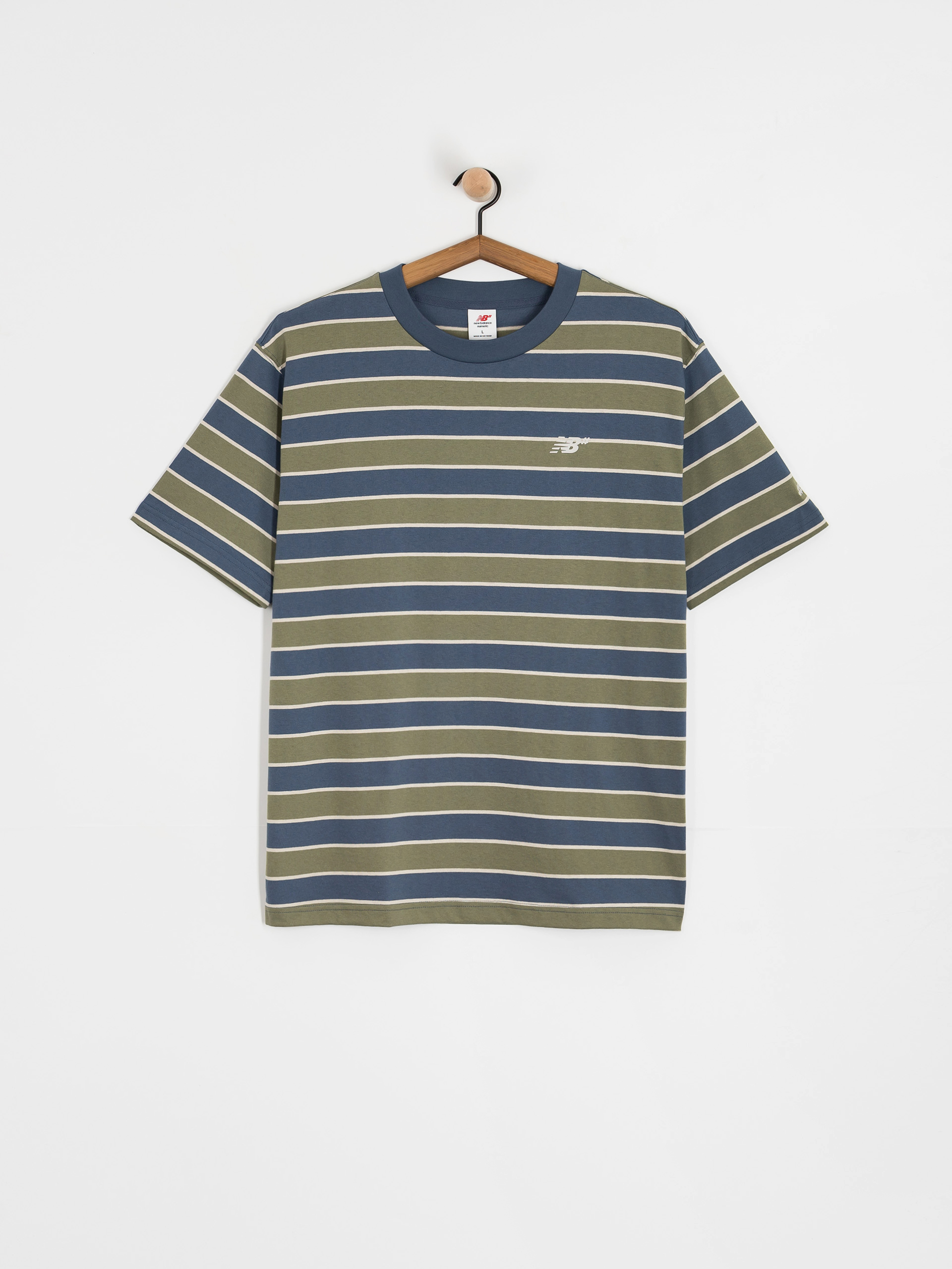 T-shirt New Balance Numeric Thin Stripe (blue)