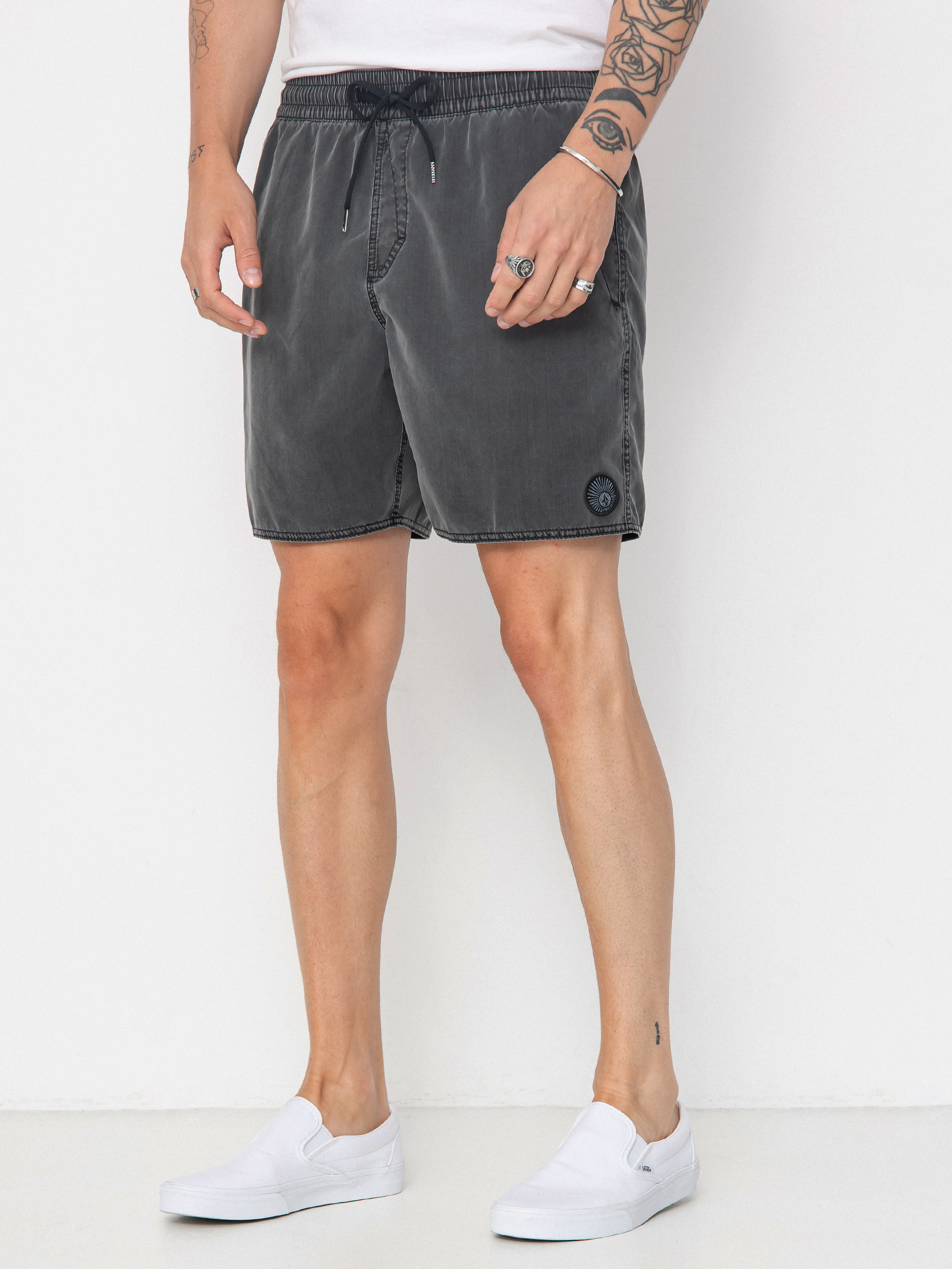 Szorty Volcom Center Trunk 17 (black)