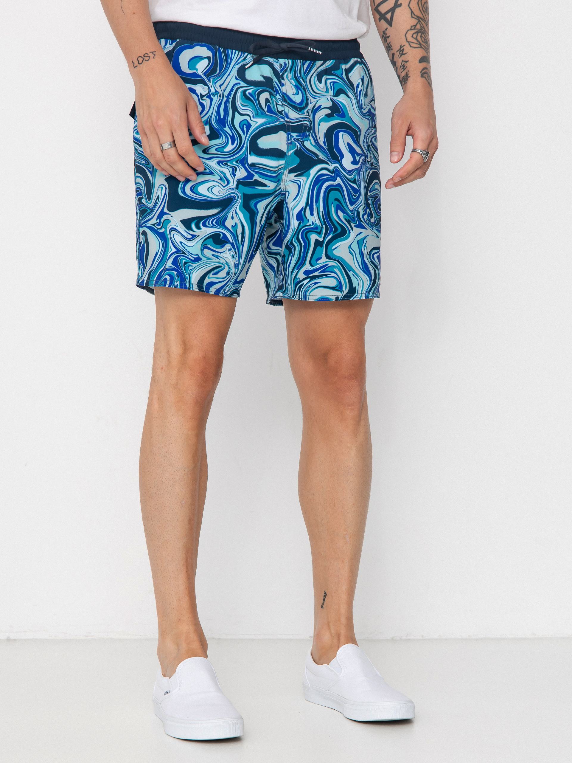 Szorty Volcom Lido Print Trunk 16 (navy)