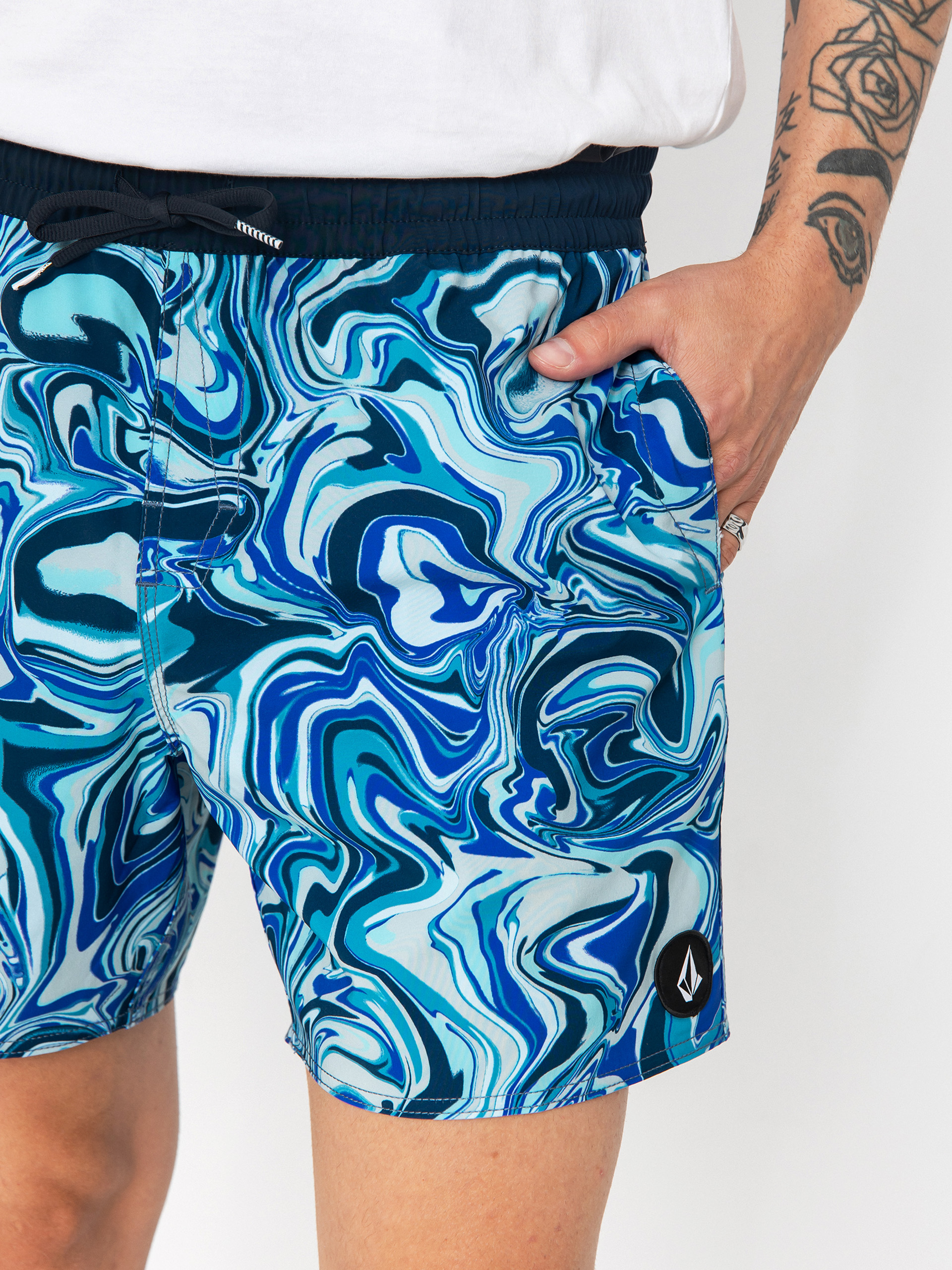 Szorty Volcom Lido Print Trunk 16 (navy)