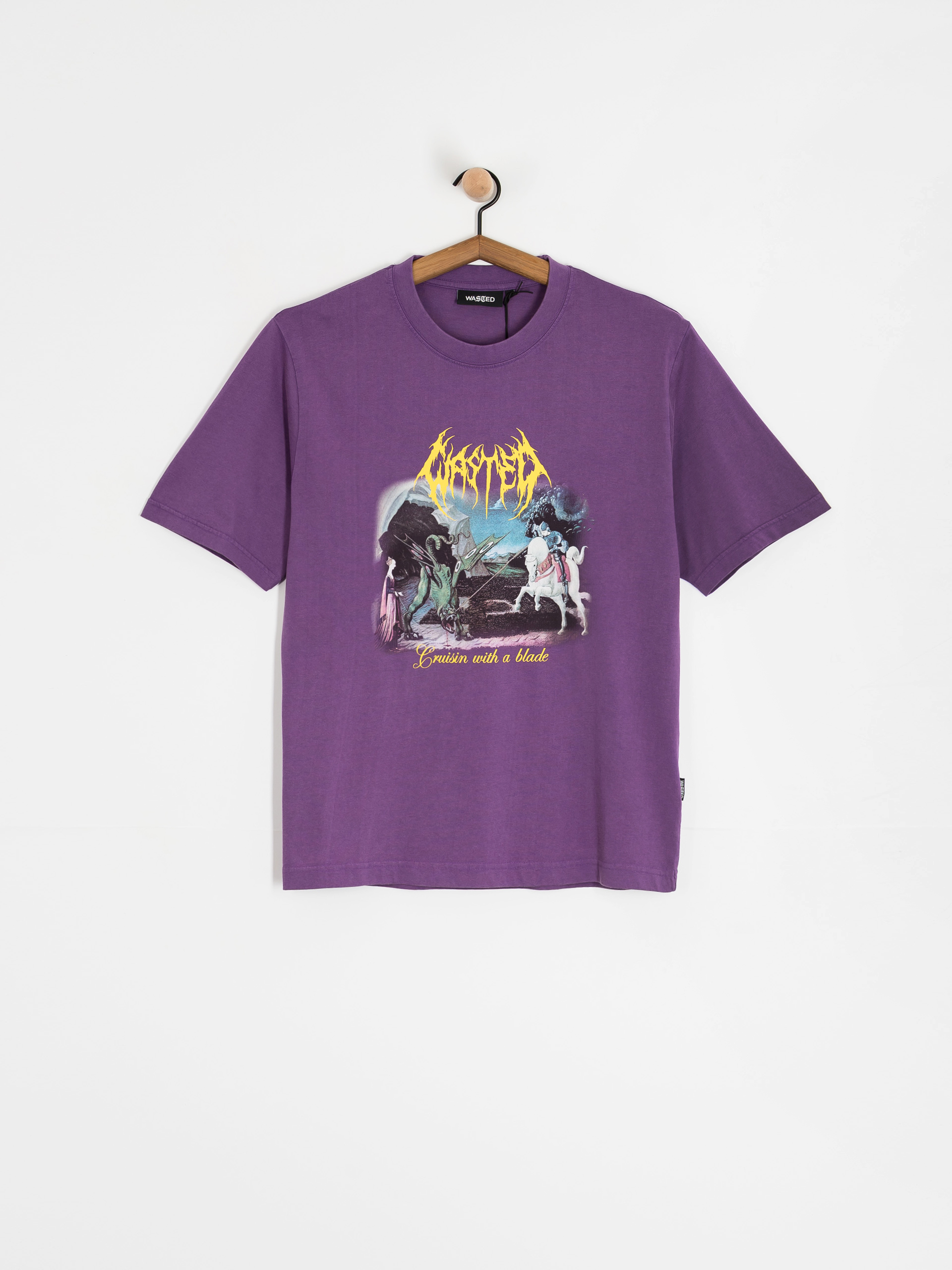 T-shirt Wasted Paris Tale (faded imperial purple)
