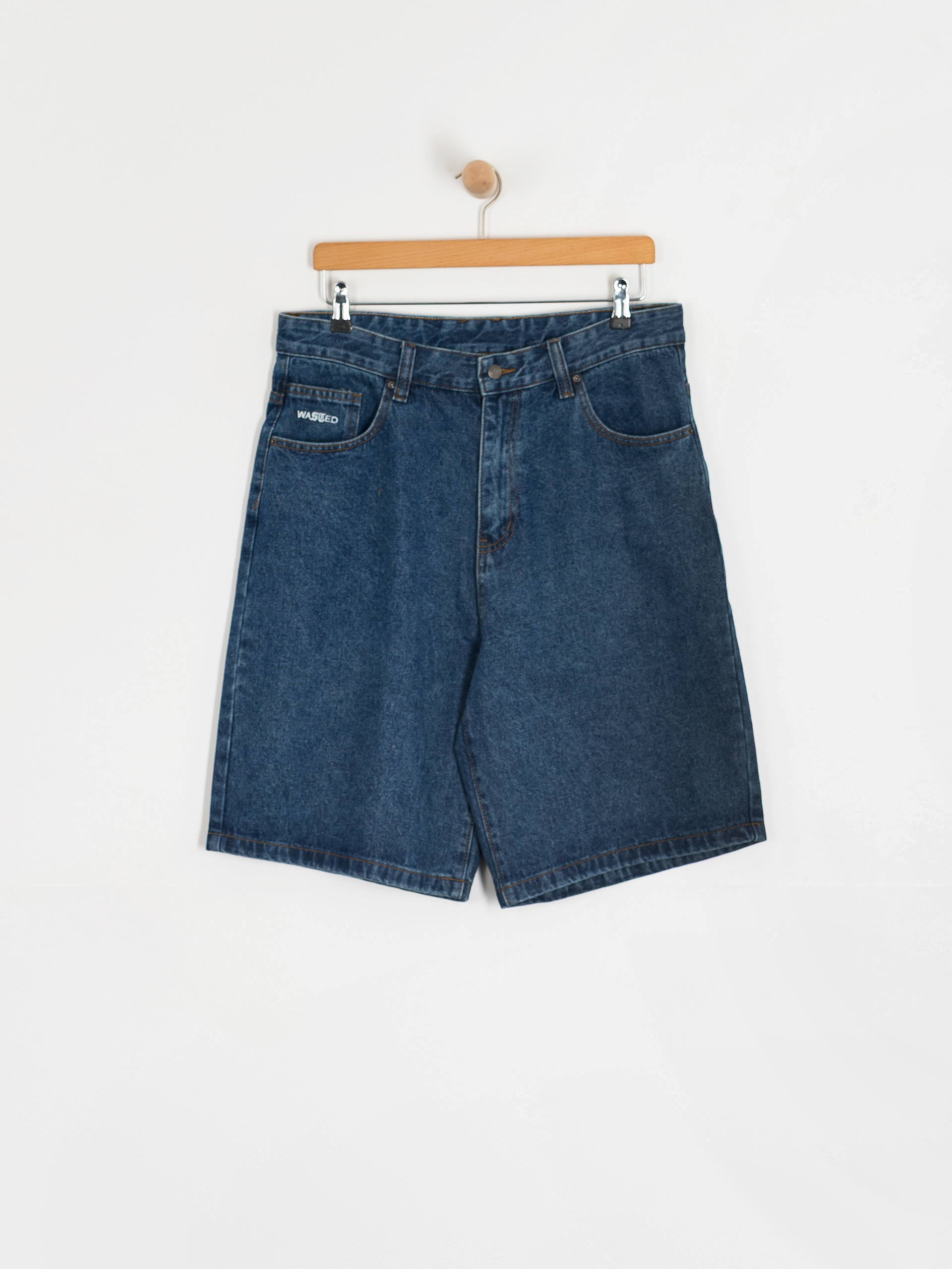 Szorty Wasted Paris Prey Casper (washed blue)