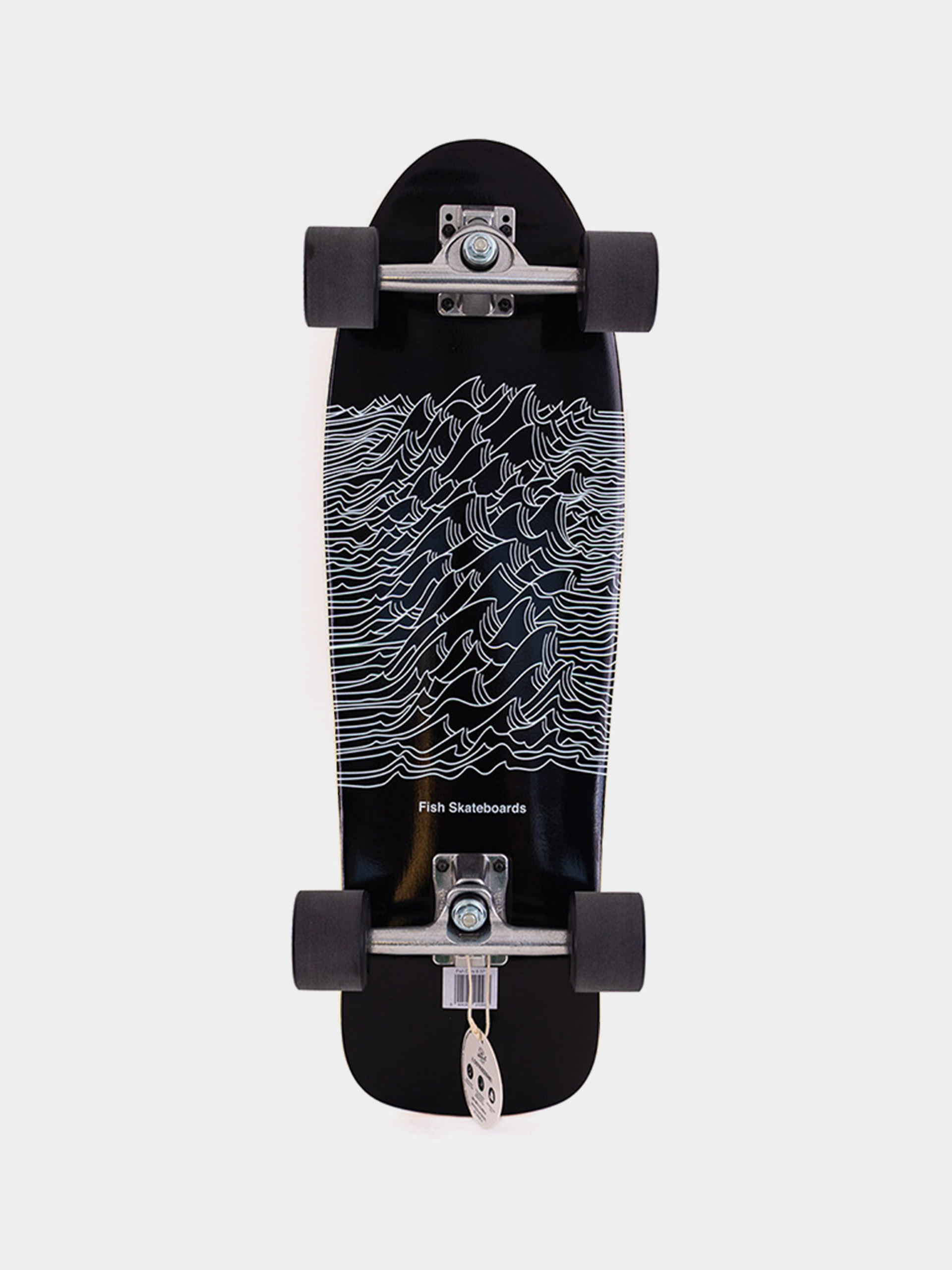 Deskorolka cruiser Fish Skateboards Surfskate Ours