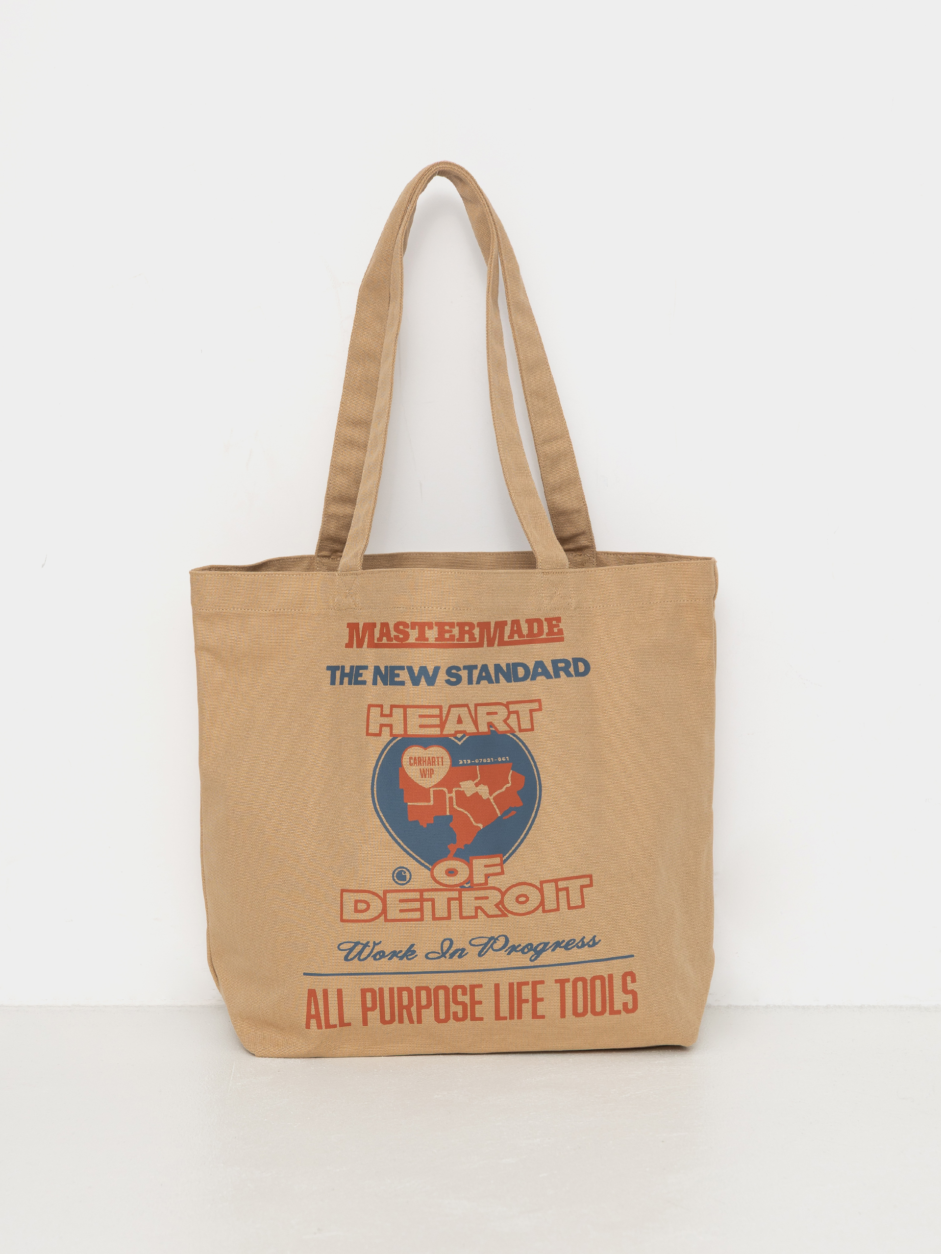 Torebka Carhartt WIP Canvas Graphic Tote (arcan print/dusty h brown)