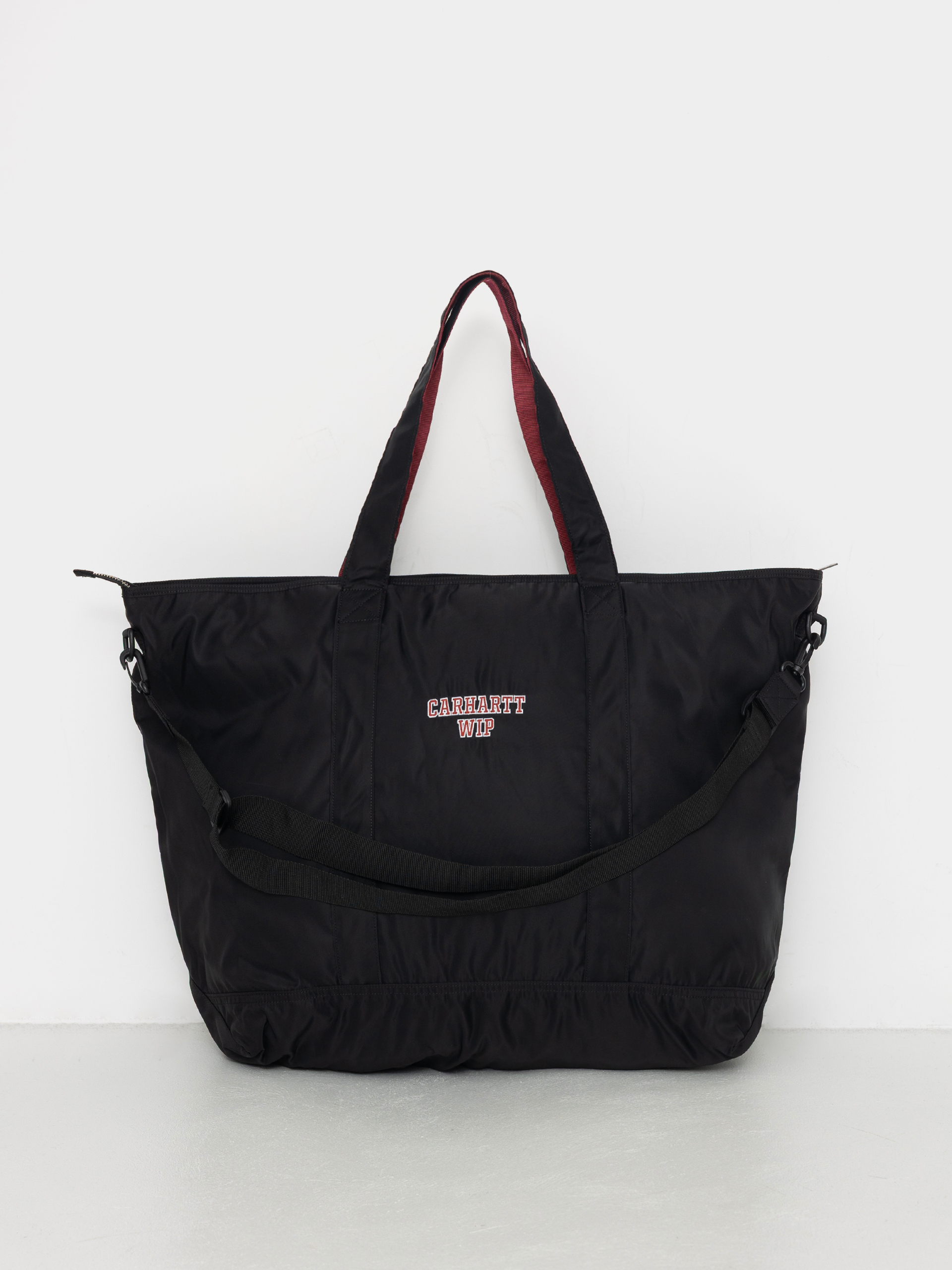 Torebka Carhartt WIP Alumni Tote (black/scarlet)