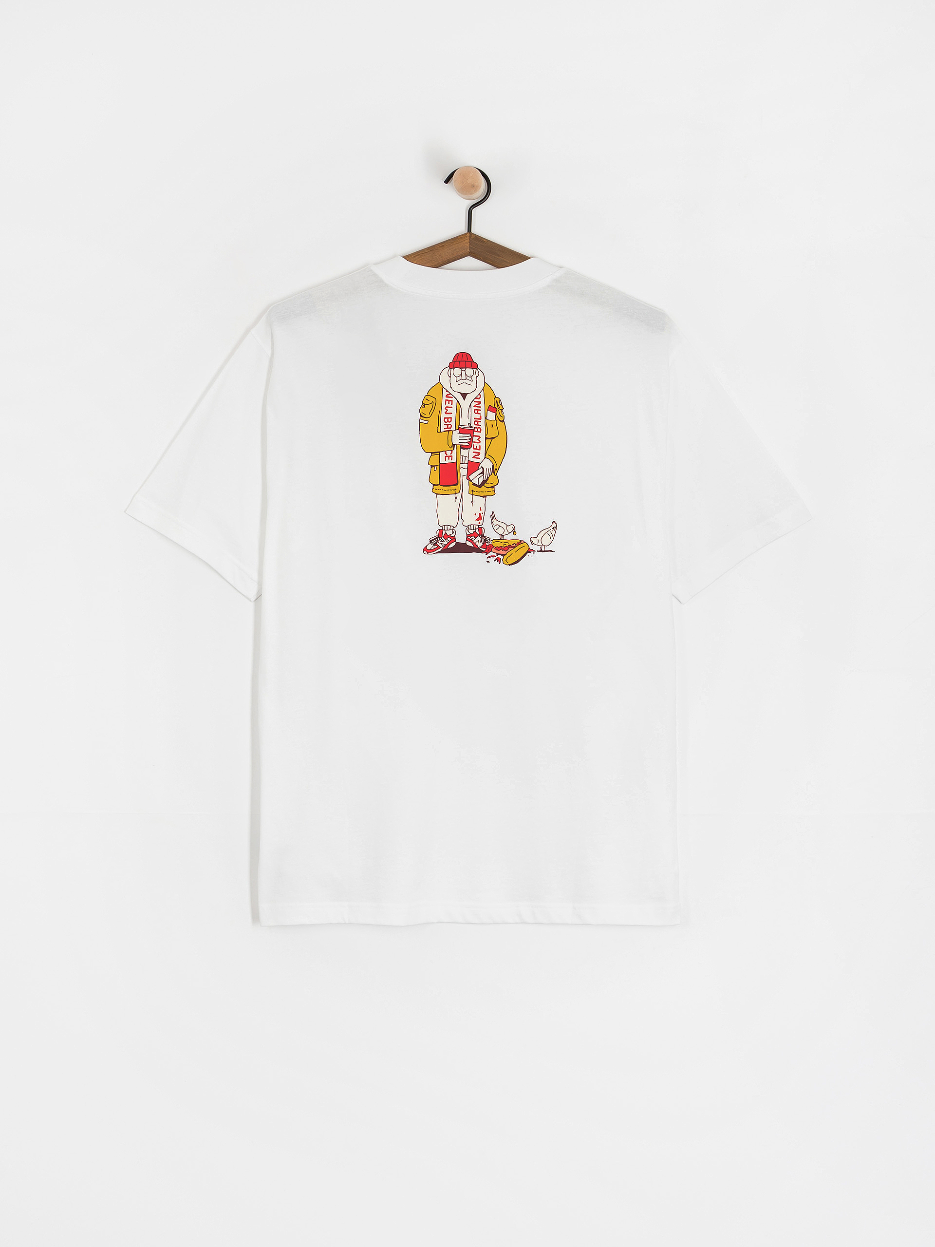 T-shirt New Balance Spectator (white)