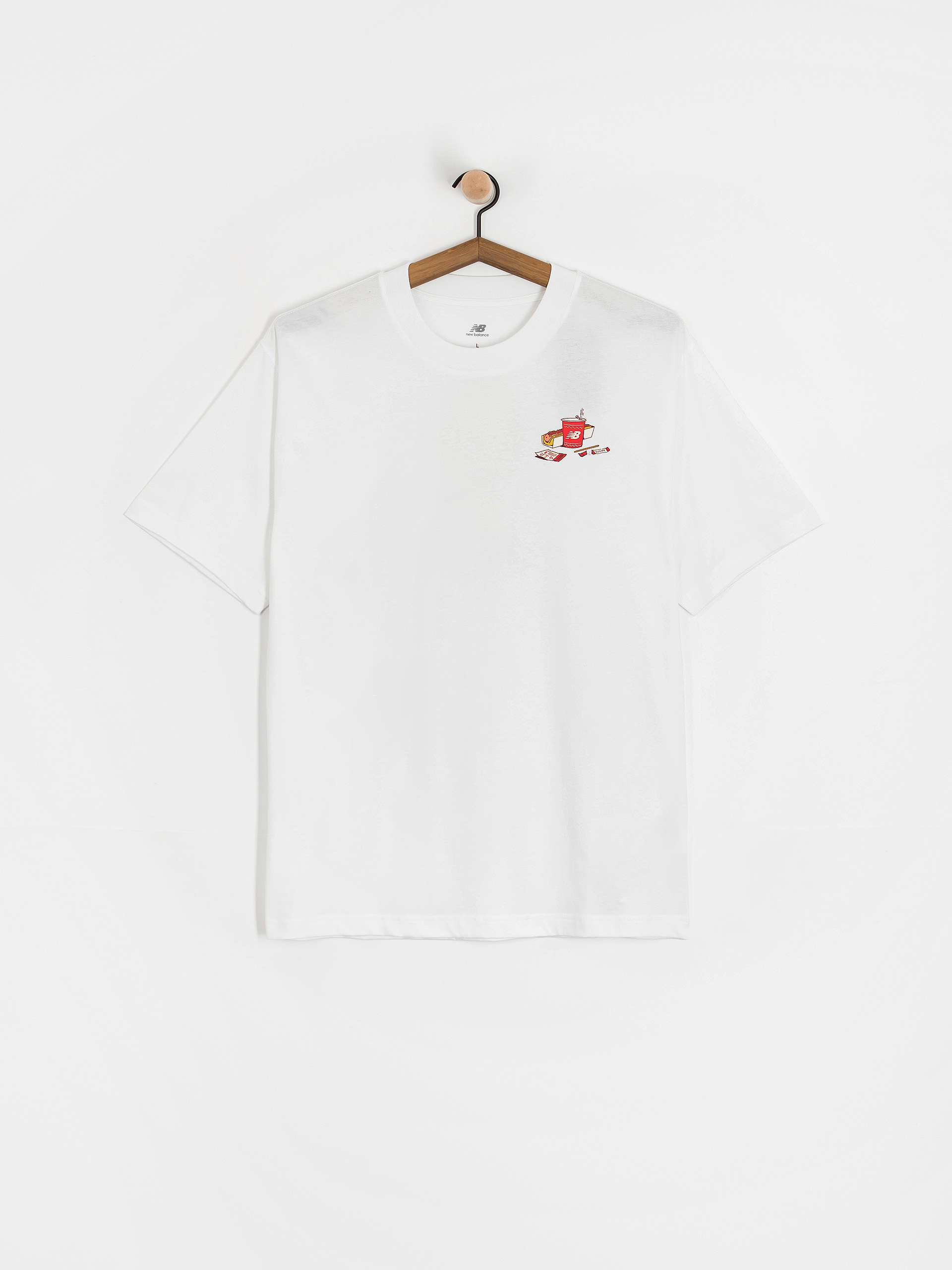 T-shirt New Balance Spectator (white)