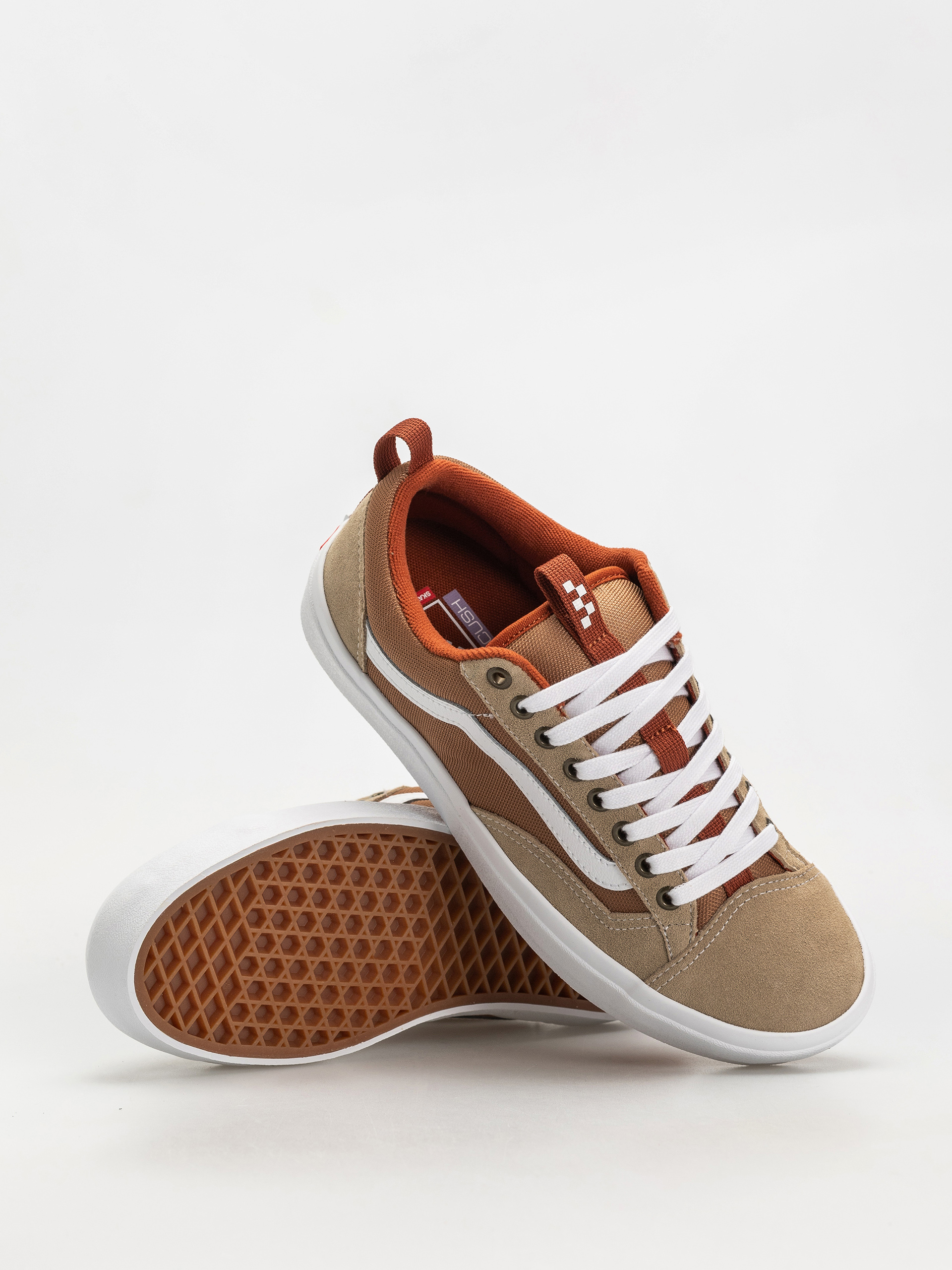 Buty Vans Skate Old Skool 36 + (khaki/burnt orange)