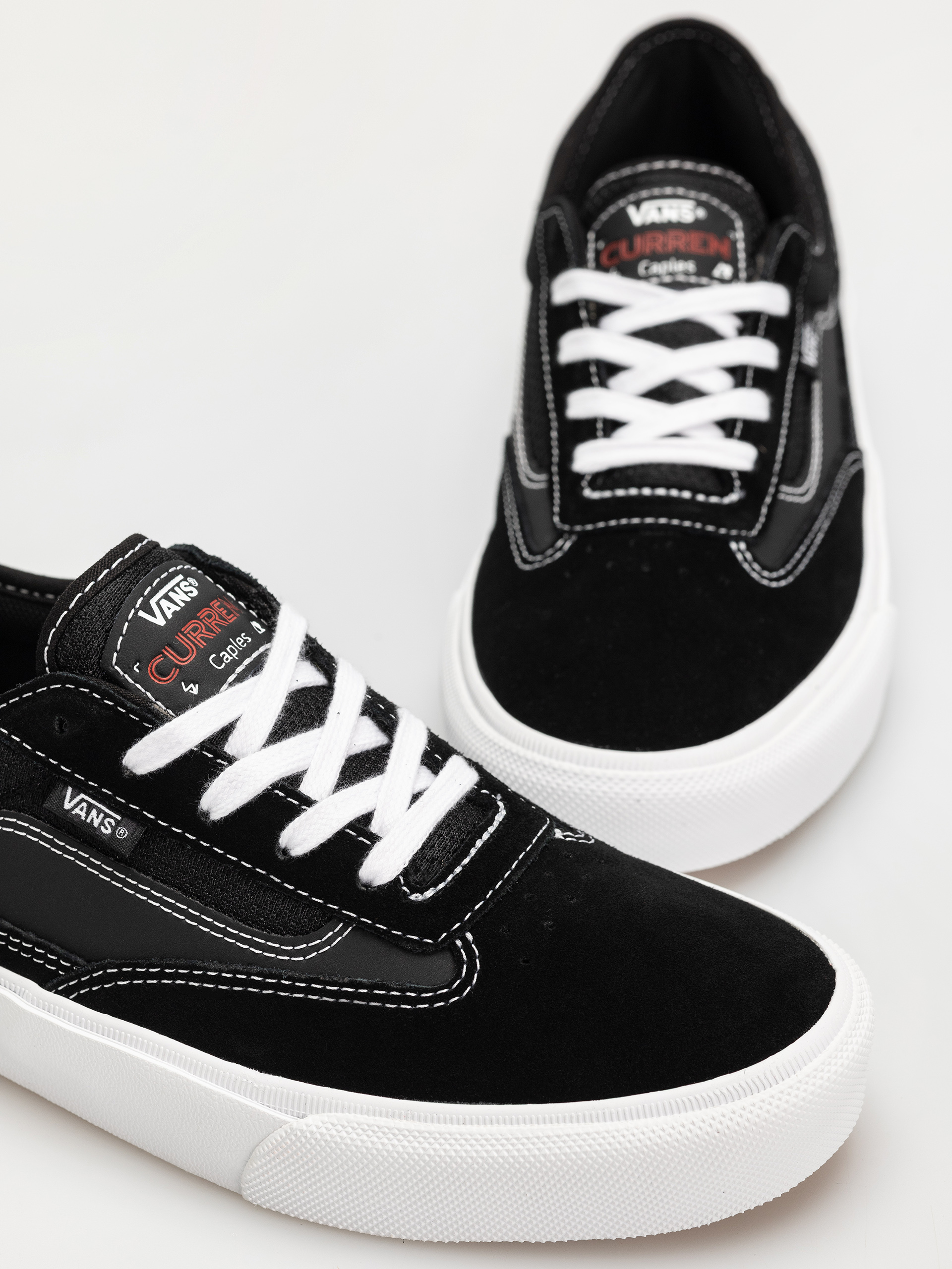 Buty Vans Skate Curren Caples - czarny (gum black/white)
