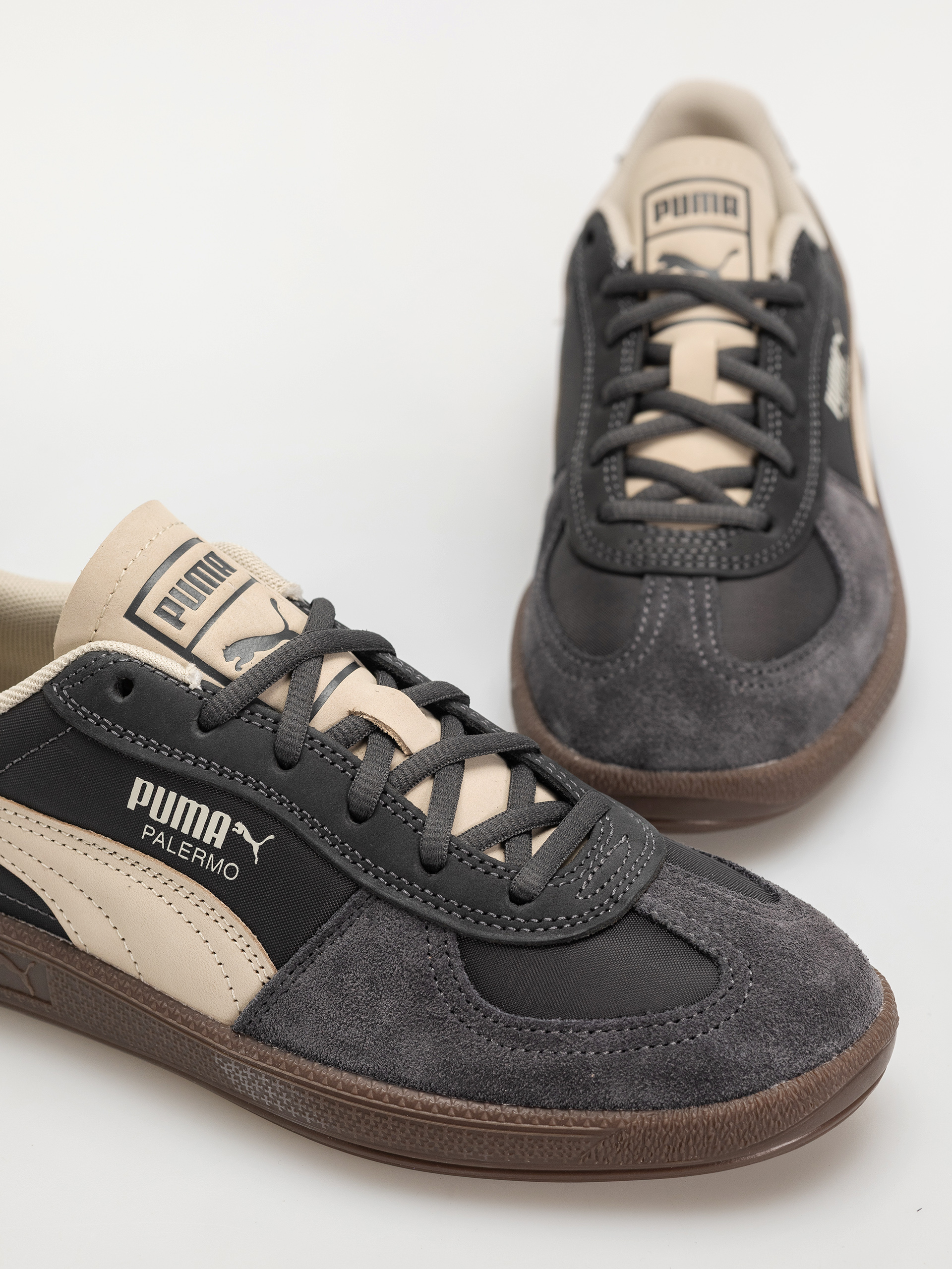 Buty Puma Palermo Pop (dusky gray/desert dust)