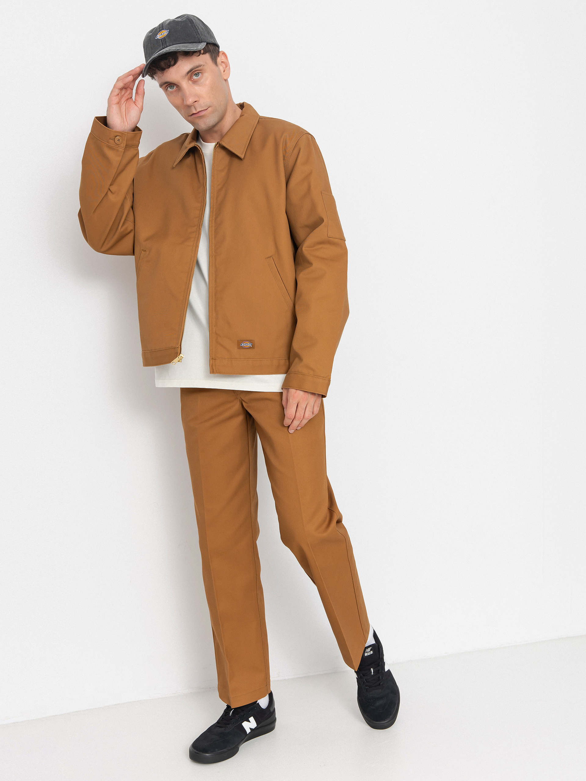 Kurtka Dickies Lined Eisenhower (brown duck)
