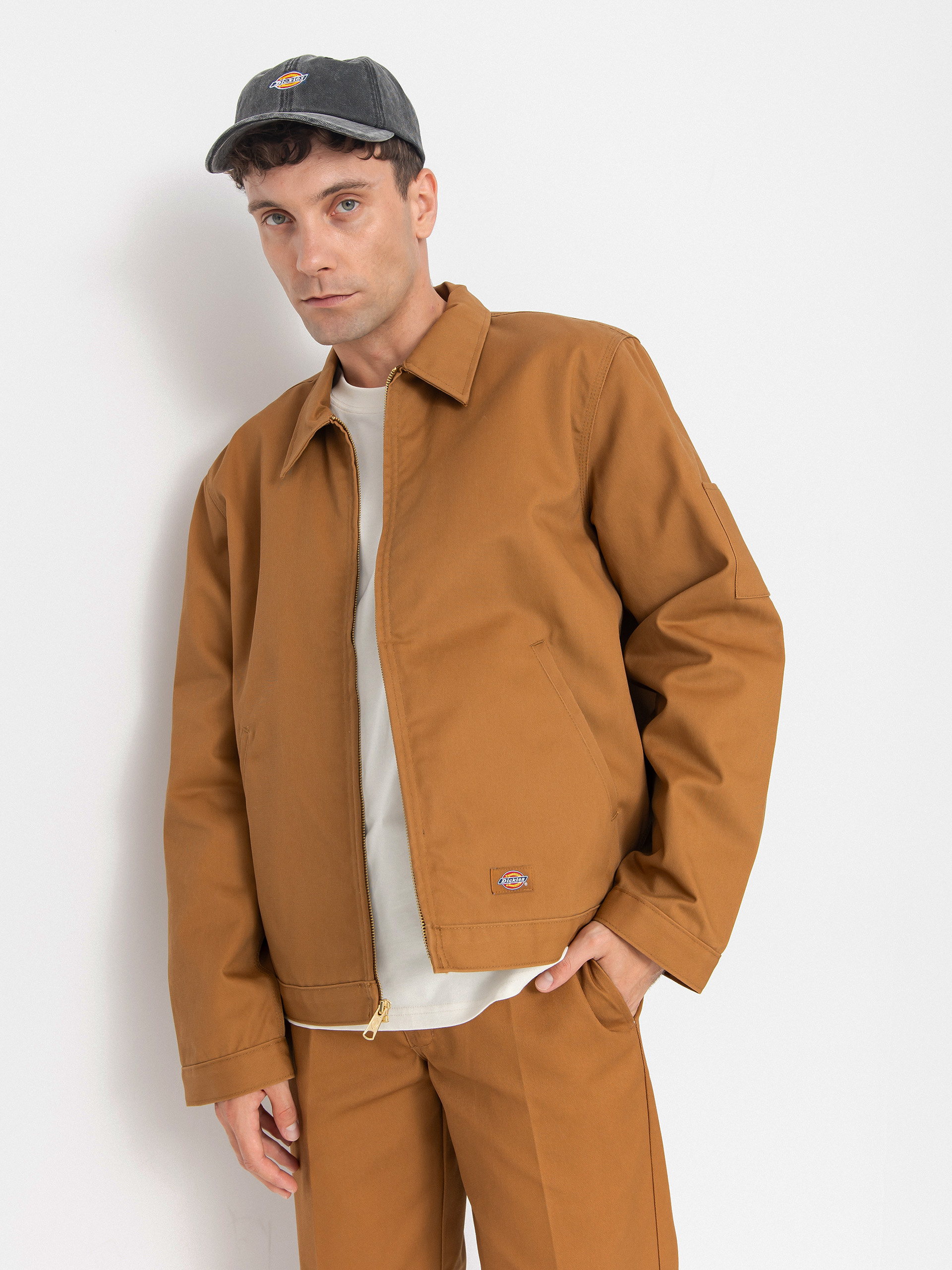 Kurtka Dickies Lined Eisenhower (brown duck)