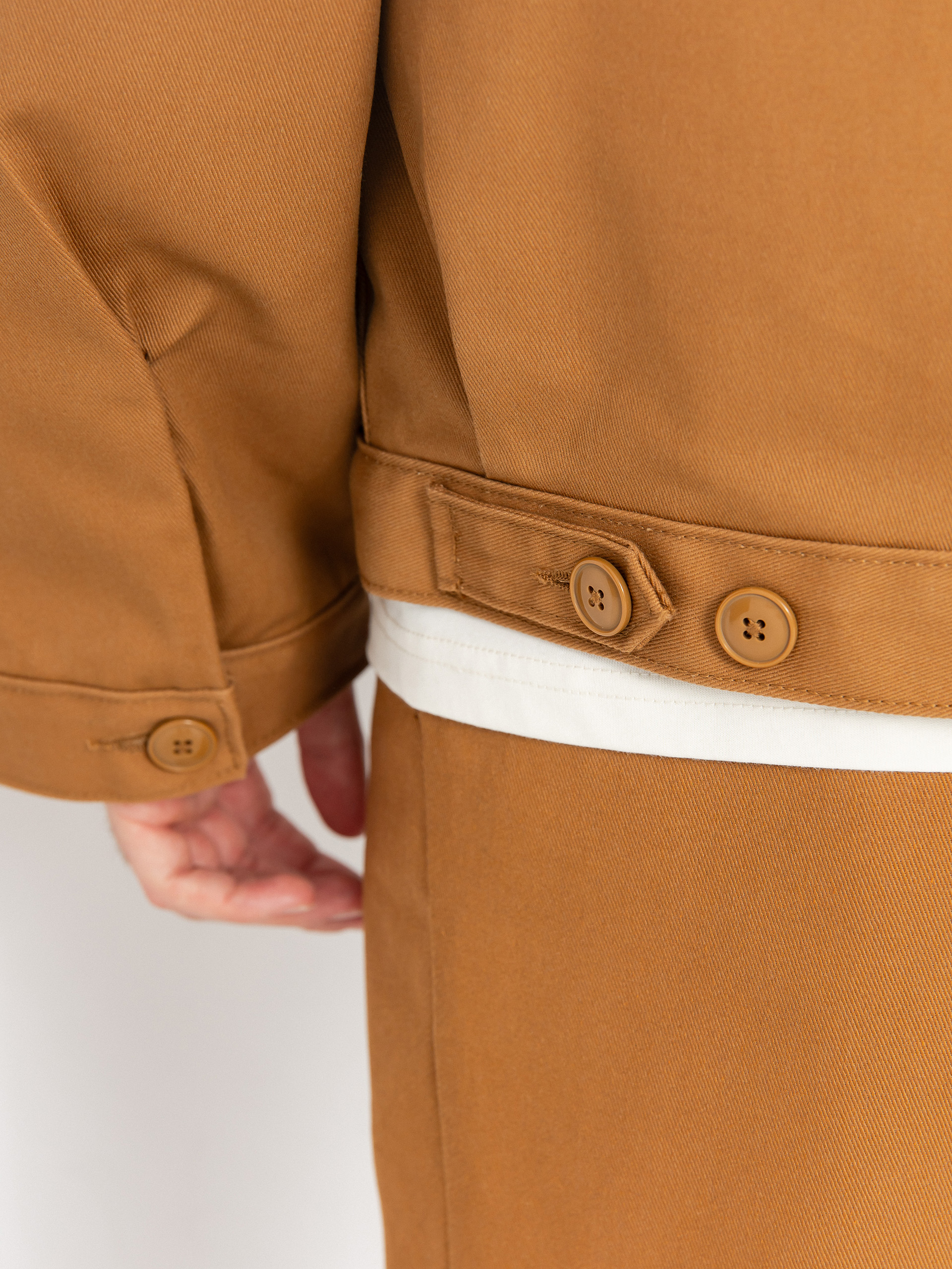Kurtka Dickies Lined Eisenhower (brown duck)