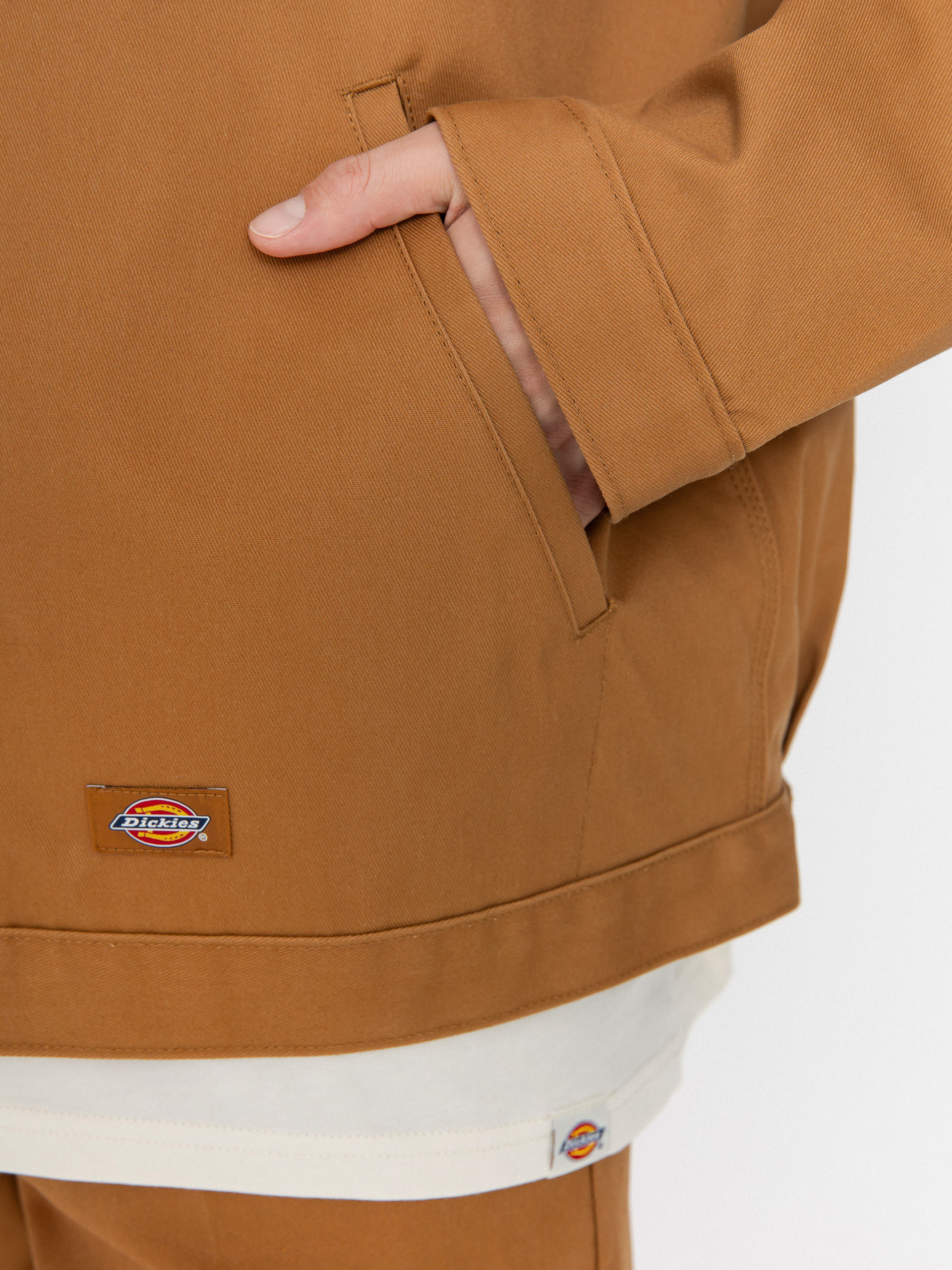 Kurtka Dickies Lined Eisenhower (brown duck)