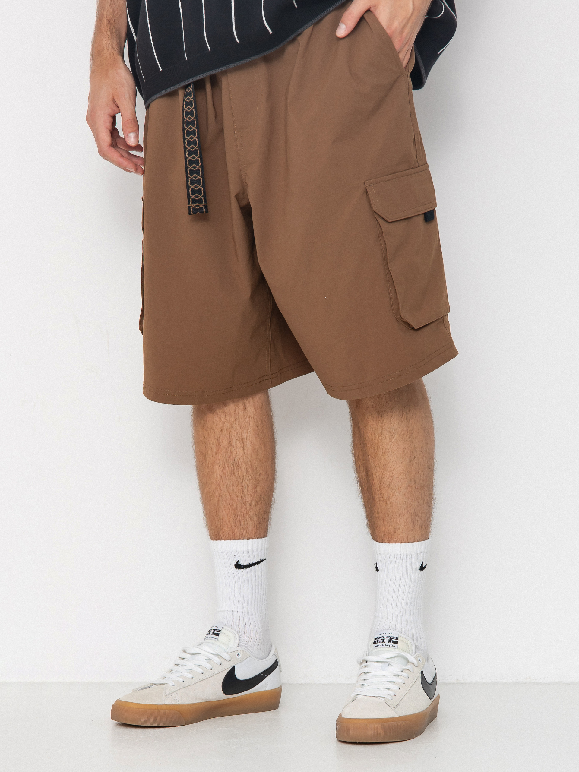Szorty Nike SB Kearny Cargo (mosswood brown/white)