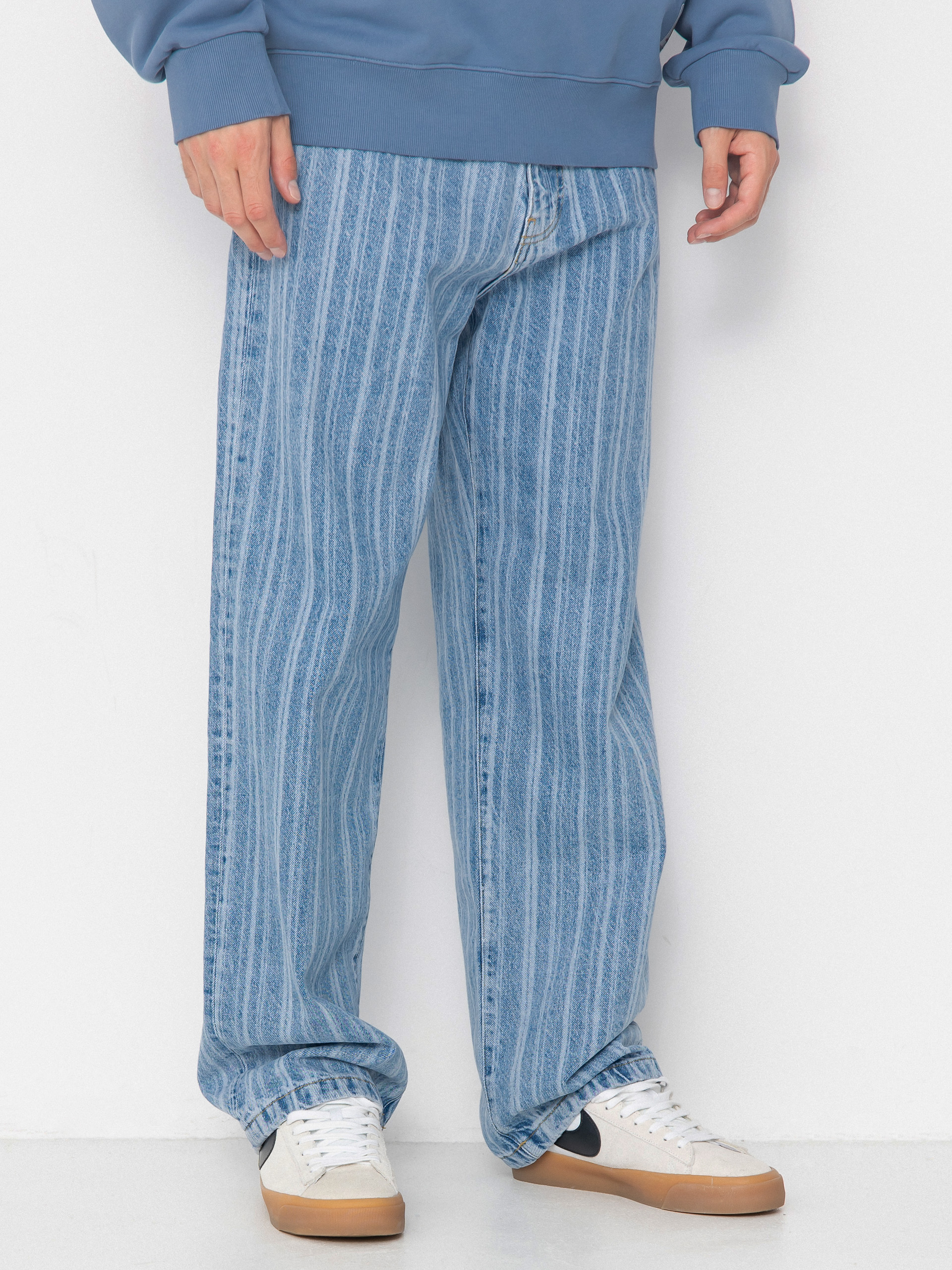 Spodnie Carhartt WIP Rylan (rylan stripe/blue/stone bleached)