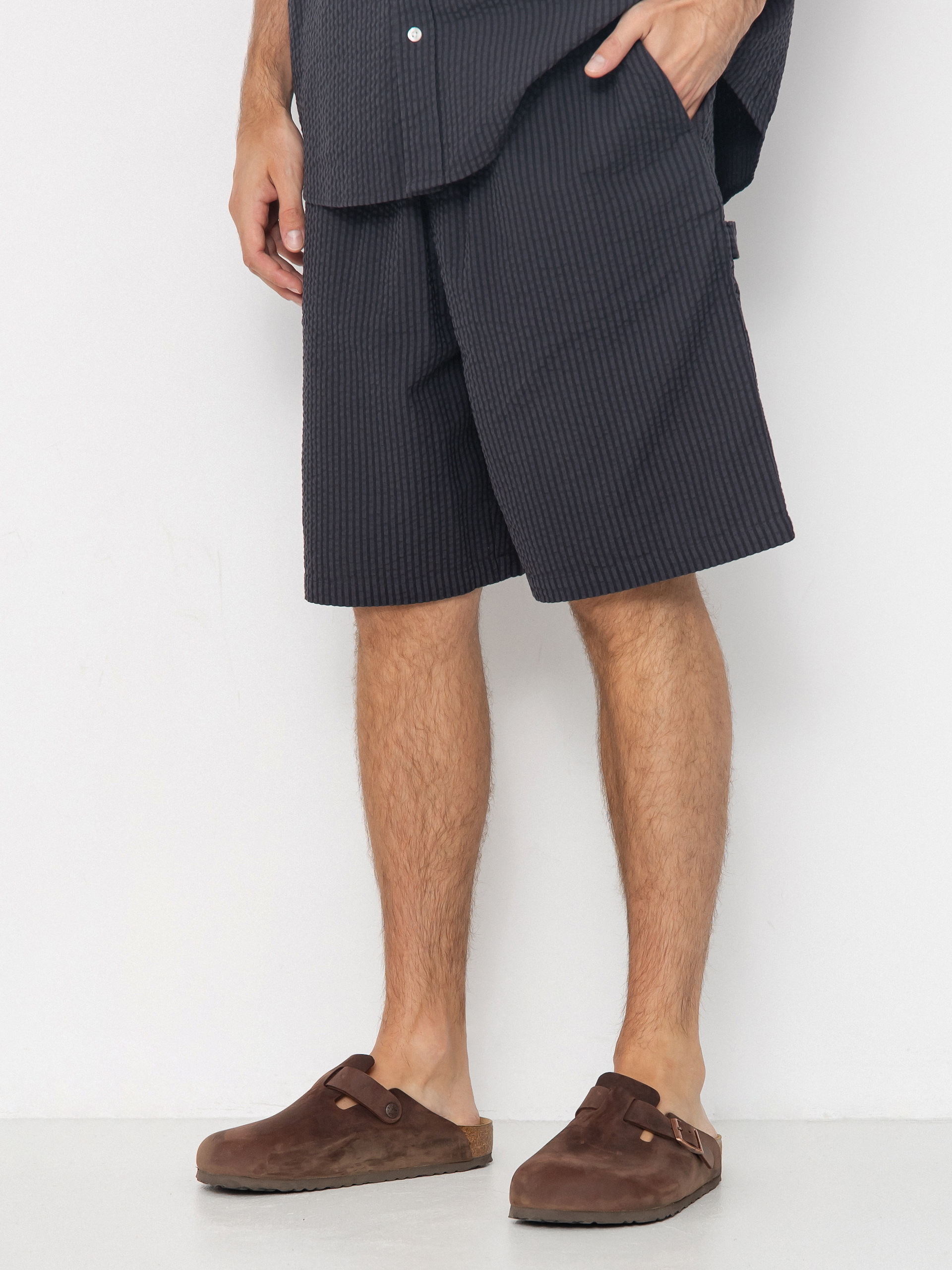 Szorty Carhartt WIP Toland (toland stripe/black)