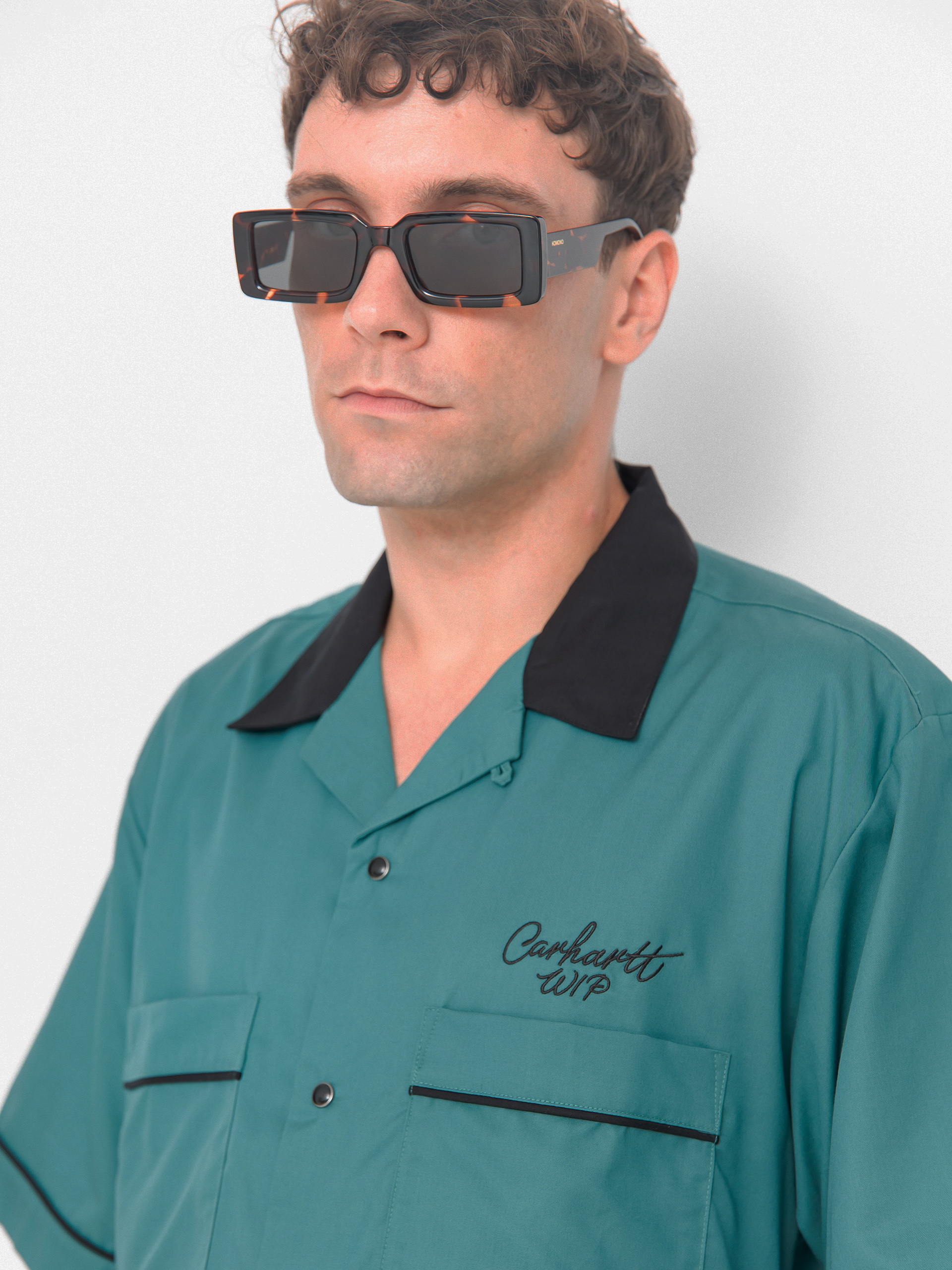 Koszula Carhartt WIP Bowl (saguaro/black)