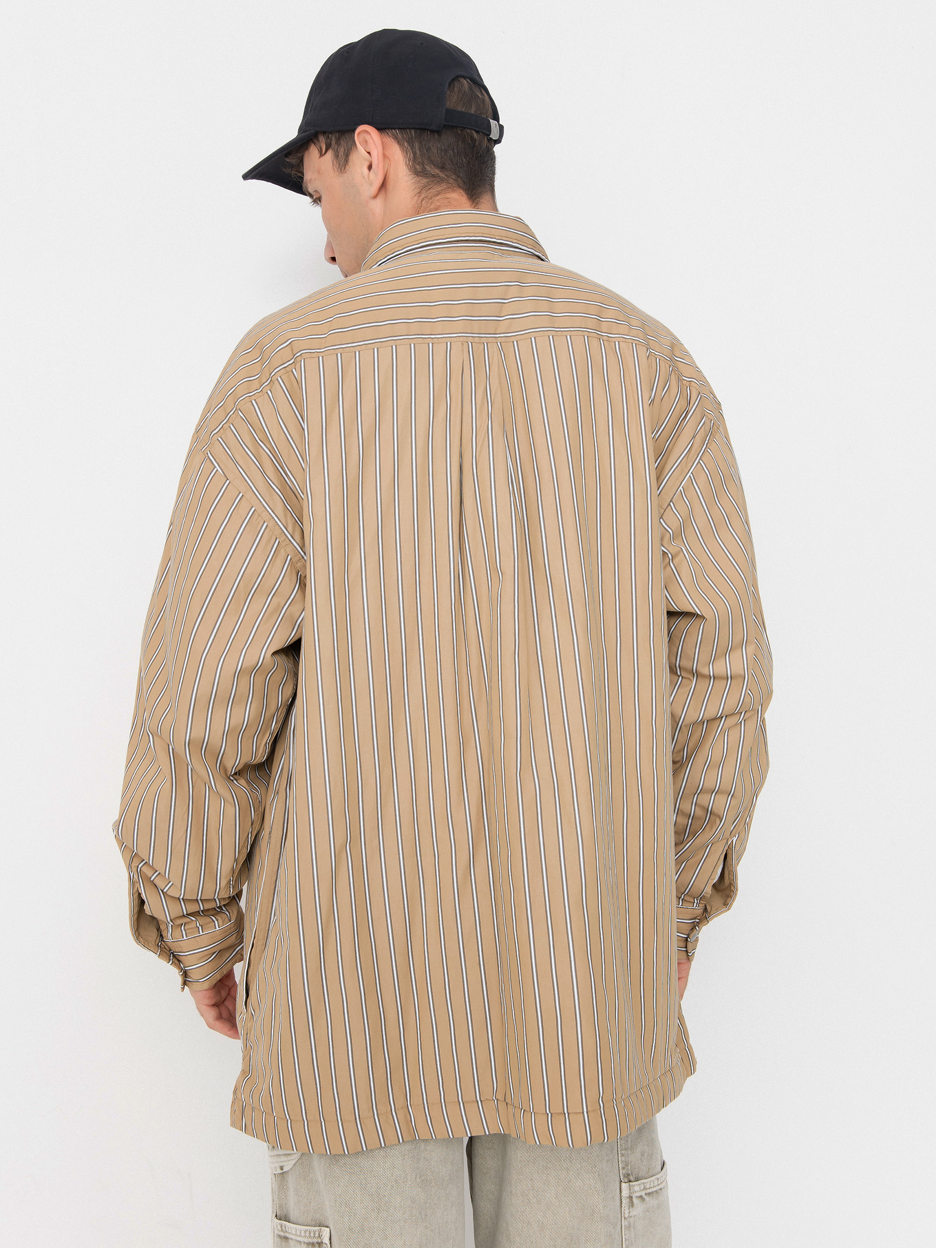 Kurtka Carhartt WIP Grimsby (grimsby stripe/dusty h brown)