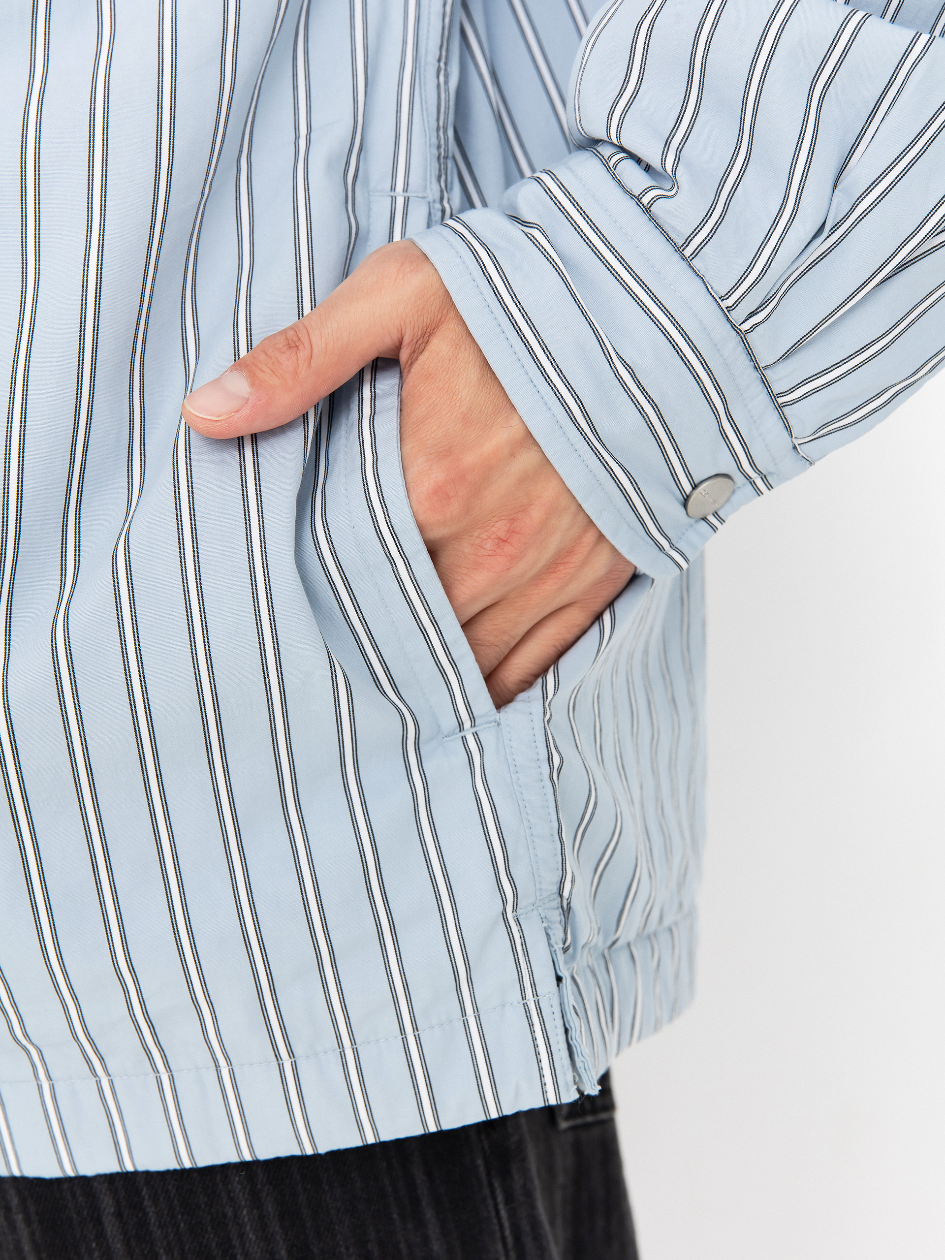 Kurtka Carhartt WIP Grimsby (grimsby stripe/blue fog)