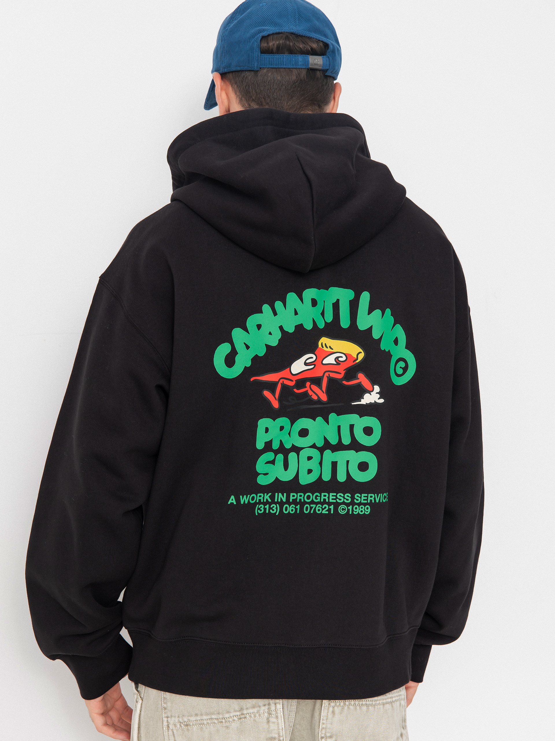 Bluza z kapturem Carhartt WIP Pronto ZHD (black)