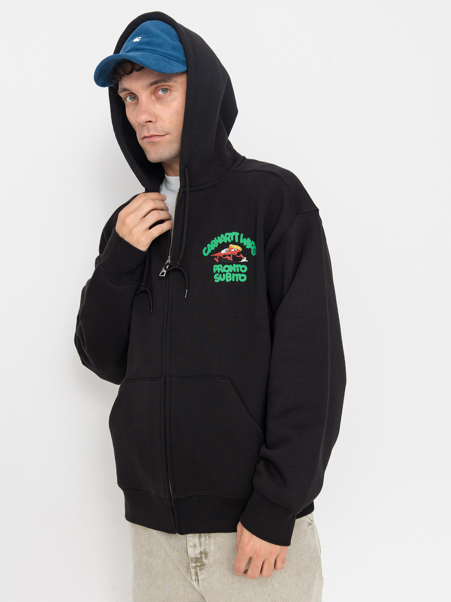 Bluza z kapturem Carhartt WIP Pronto ZHD (black)