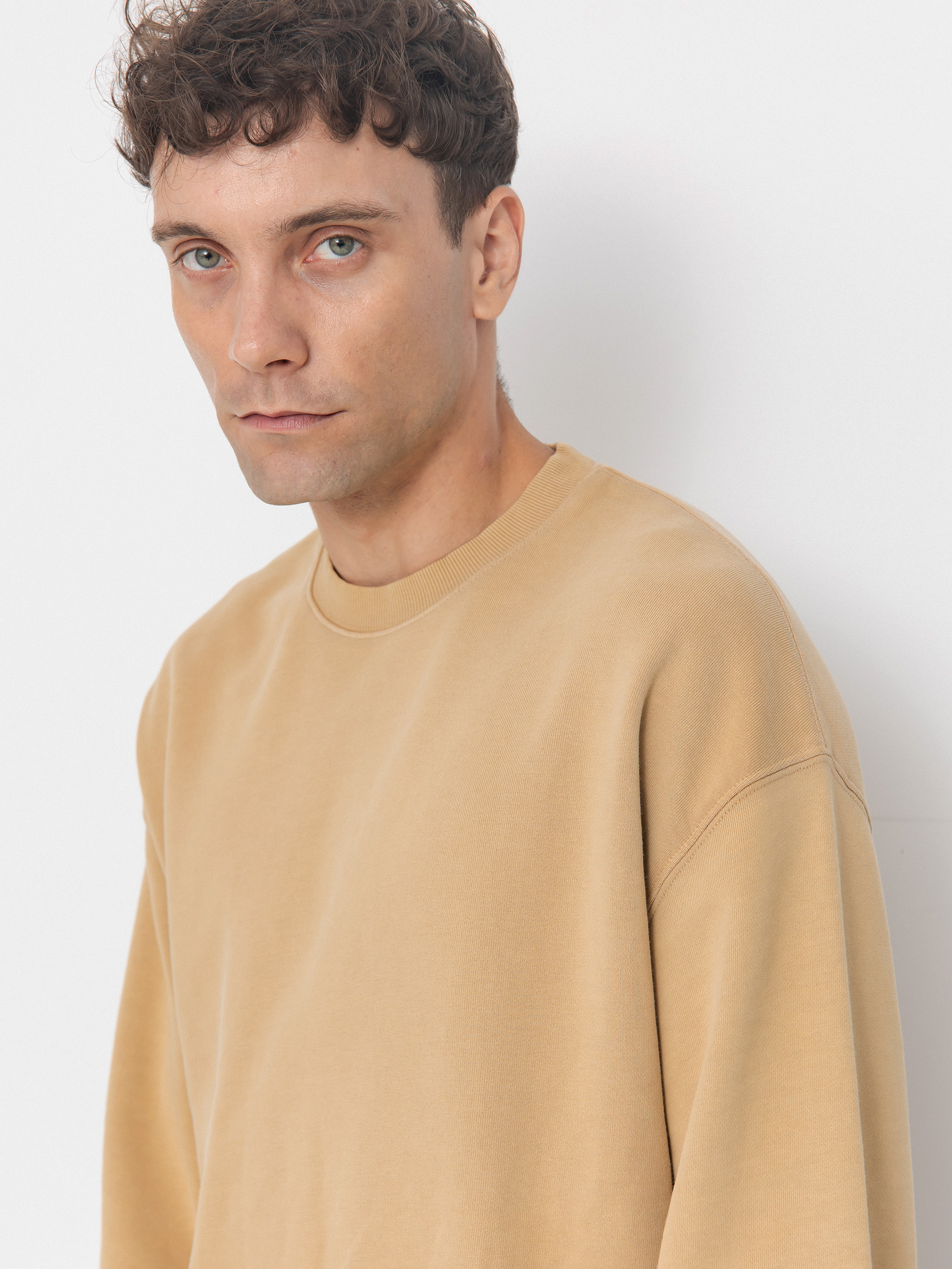 Bluza Carhartt WIP Hudson (dusty h brown/chalk wash)