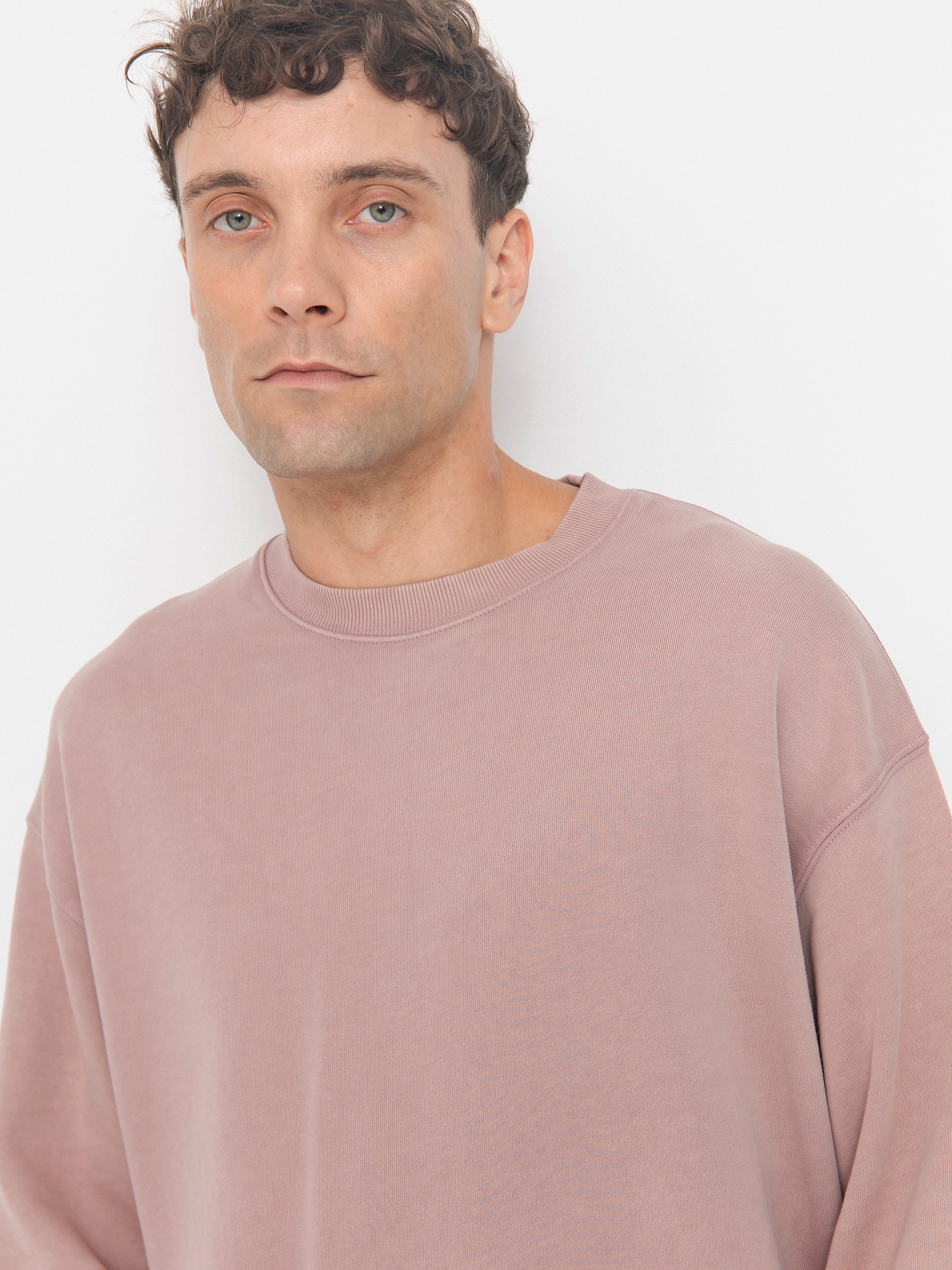 Bluza Carhartt WIP Hudson (daphne/chalk wash)