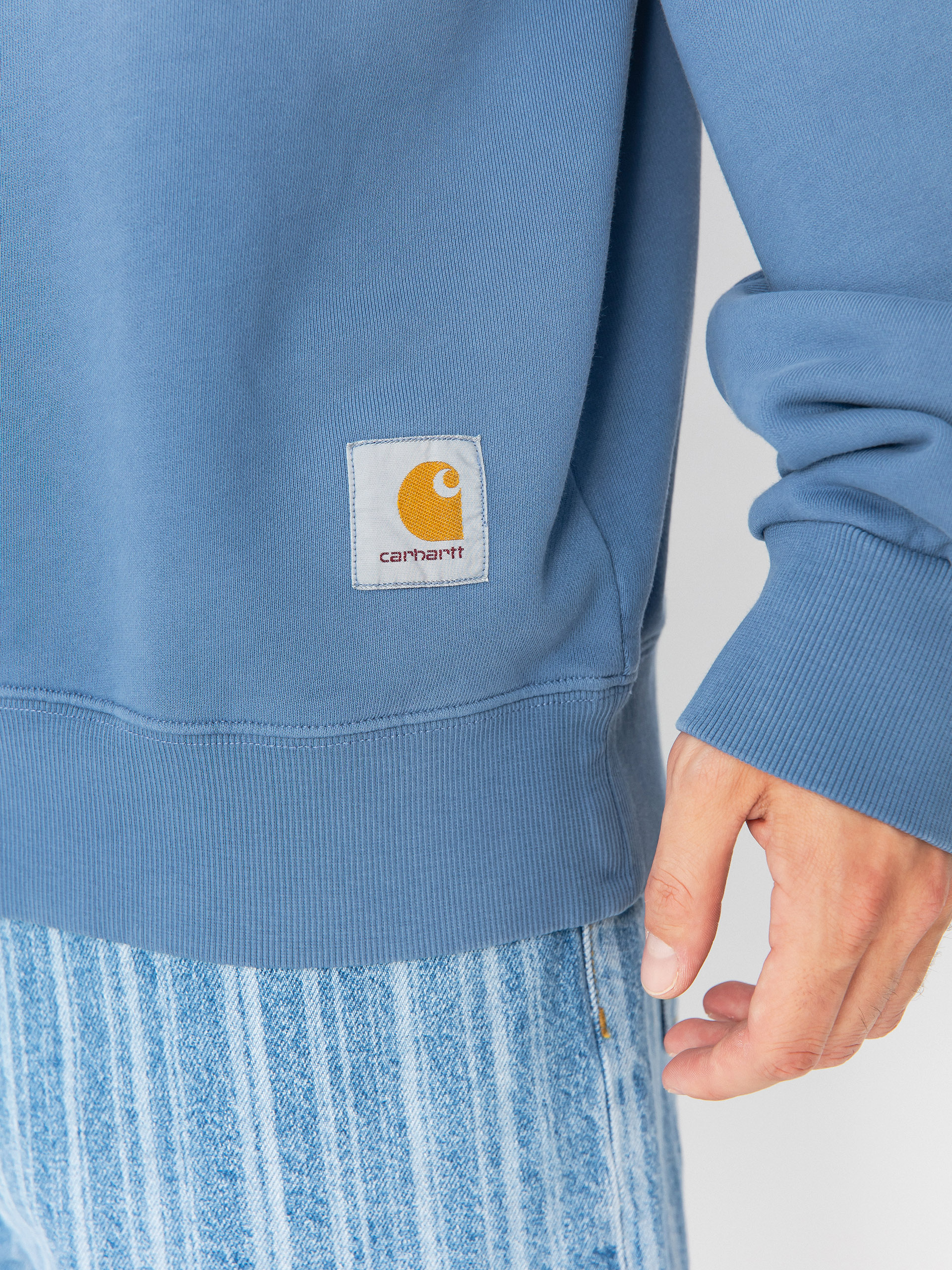 Bluza Carhartt WIP Hudson (sorrent/chalk wash)