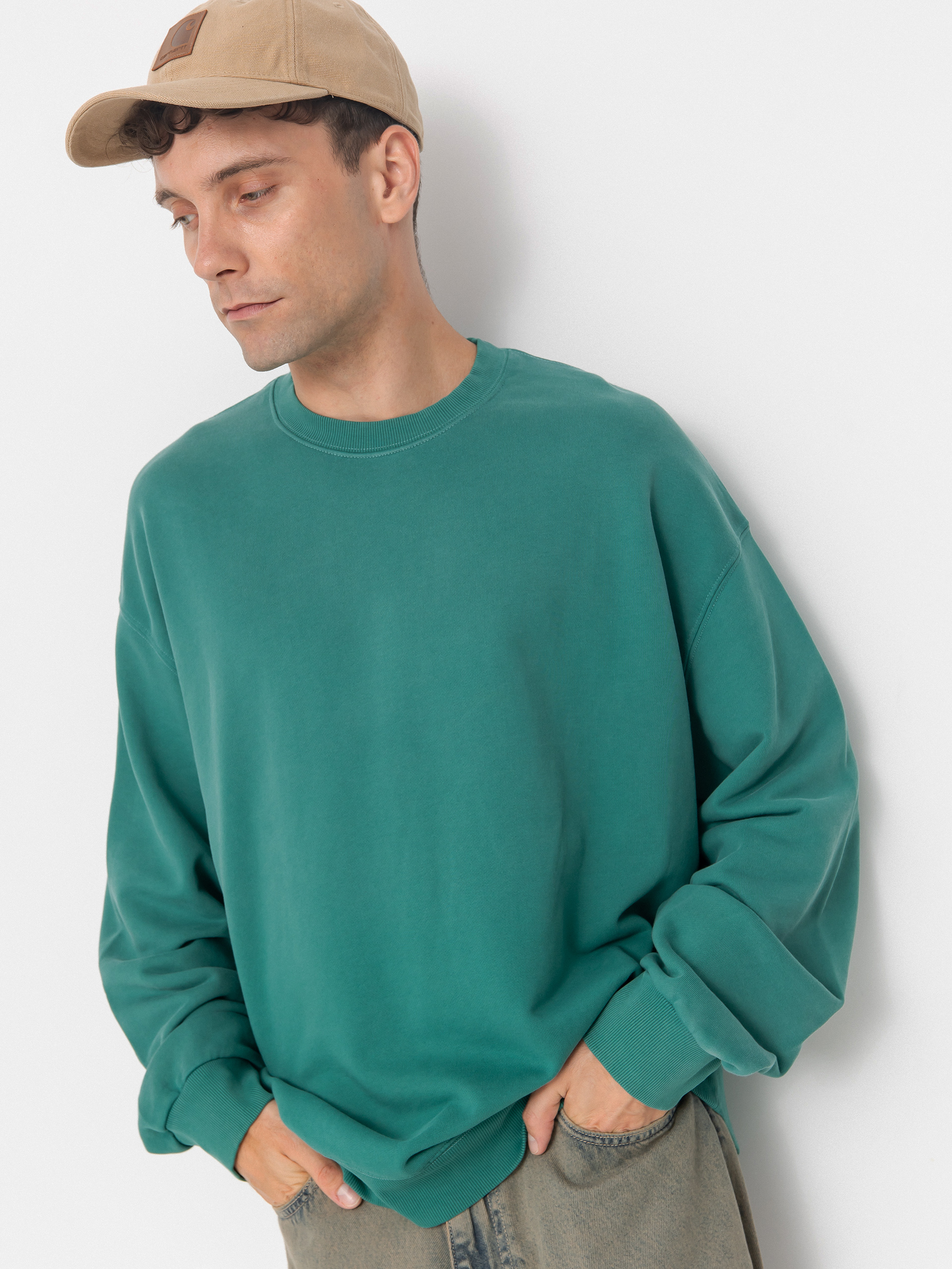 Bluza Carhartt WIP Hudson (saguaro/chalk wash)