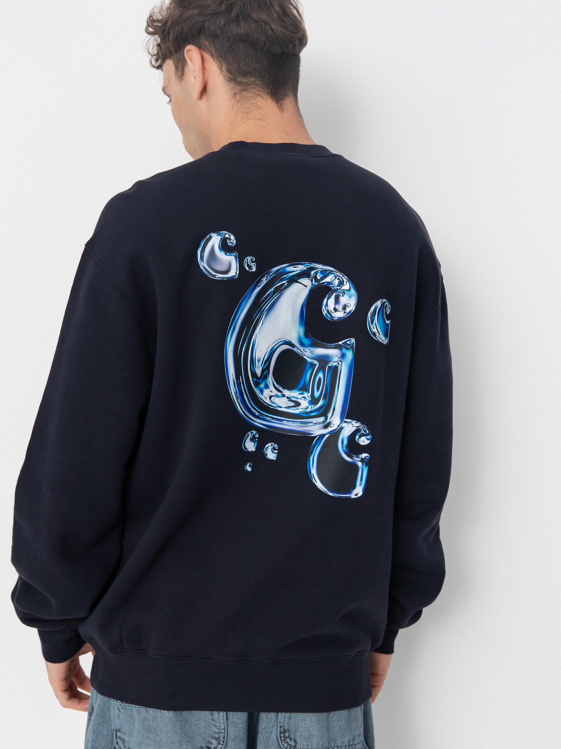 Bluza Carhartt WIP Solar Chrome (dark navy)