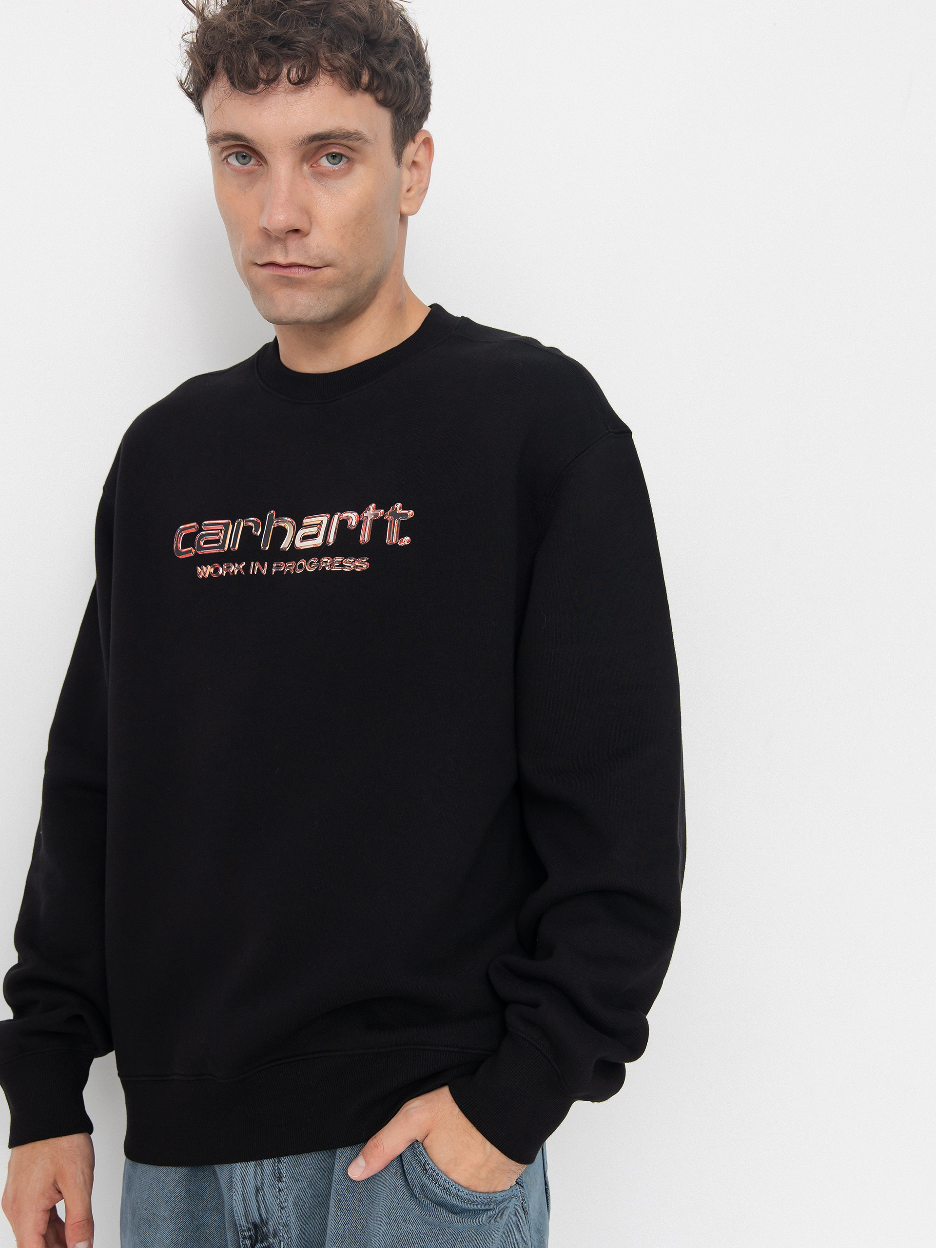 Bluza Carhartt WIP Solar Chrome (black)