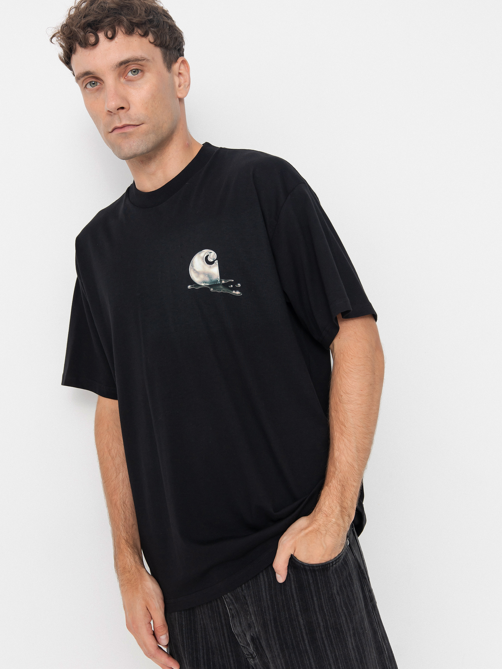 T-shirt Carhartt WIP Jake Garcia (black)
