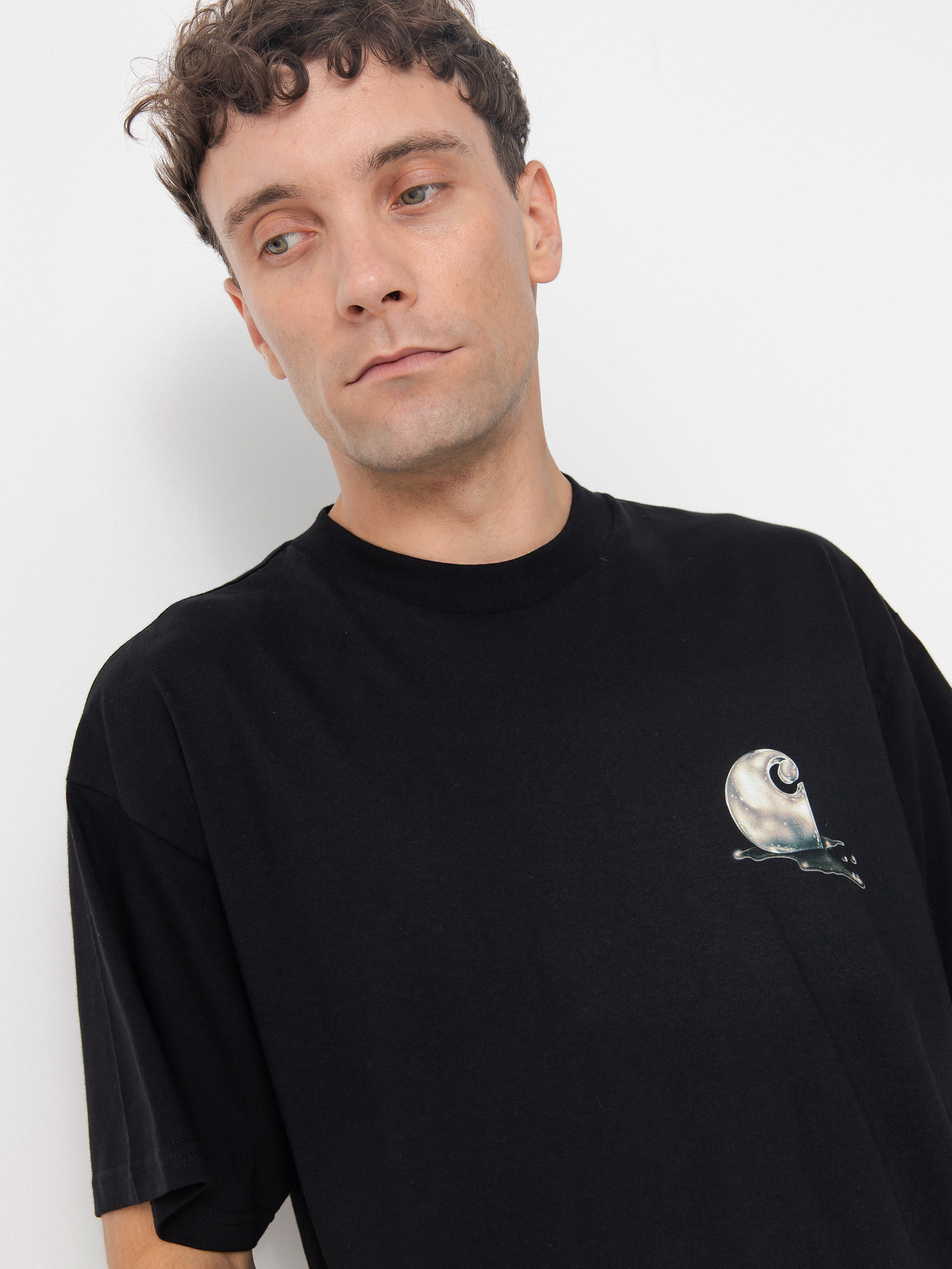 T-shirt Carhartt WIP Jake Garcia (black)