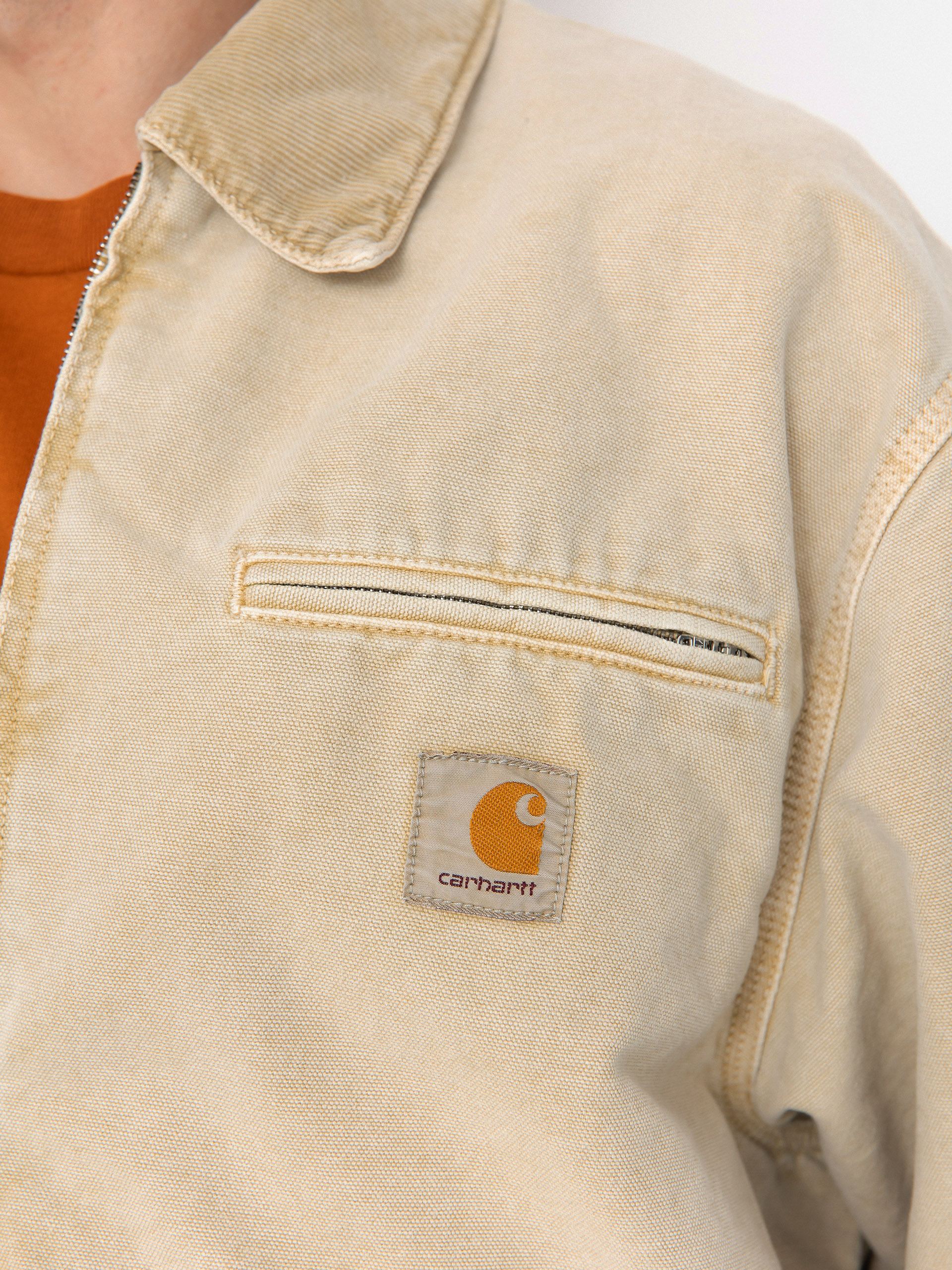 Kurtka Carhartt WIP OG Detroit (dusty h brown/dusty h brown/chalk wash)