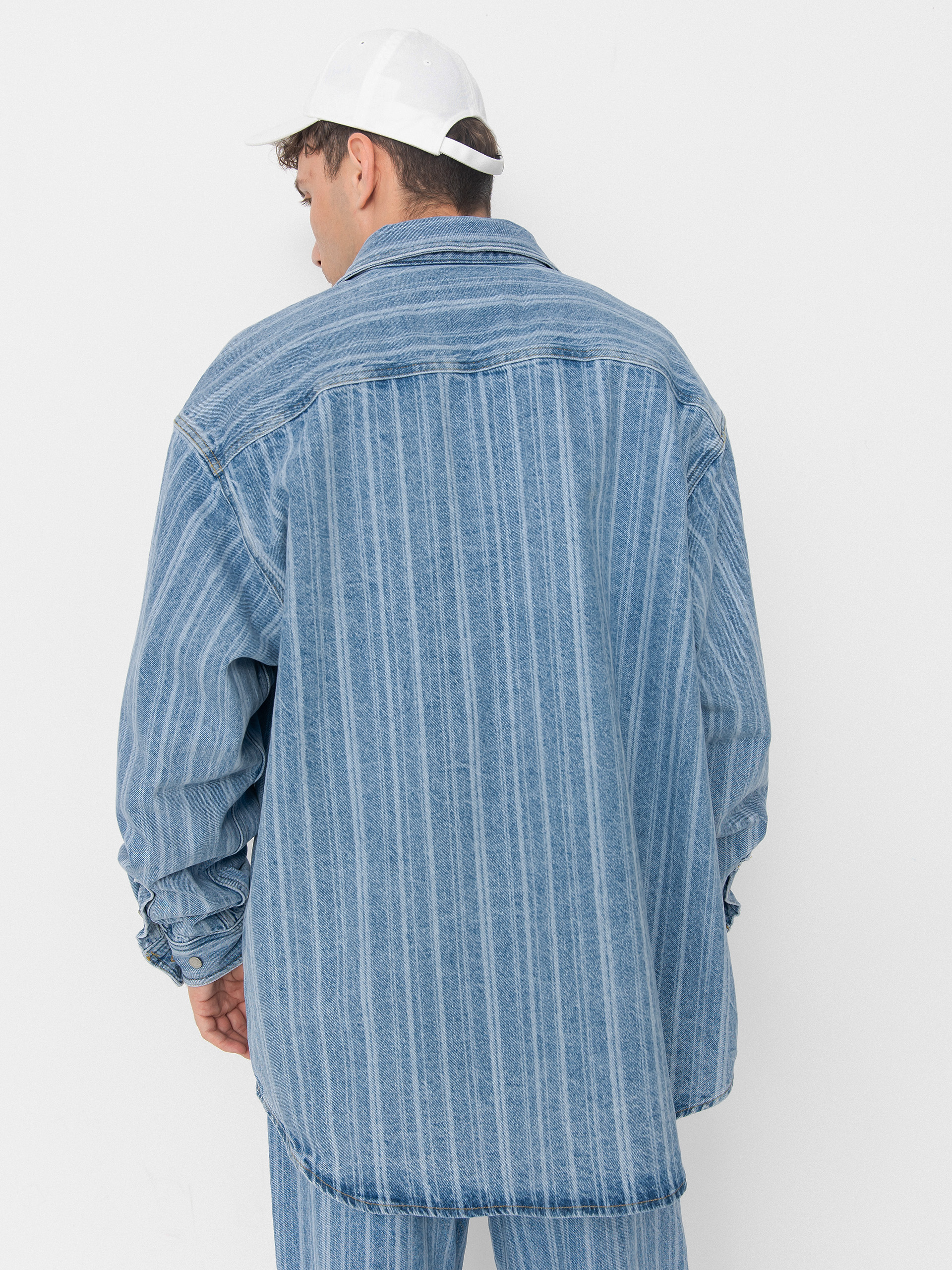 Kurtka Carhartt WIP Rylan (rylan stripe/blue/stone bleached)