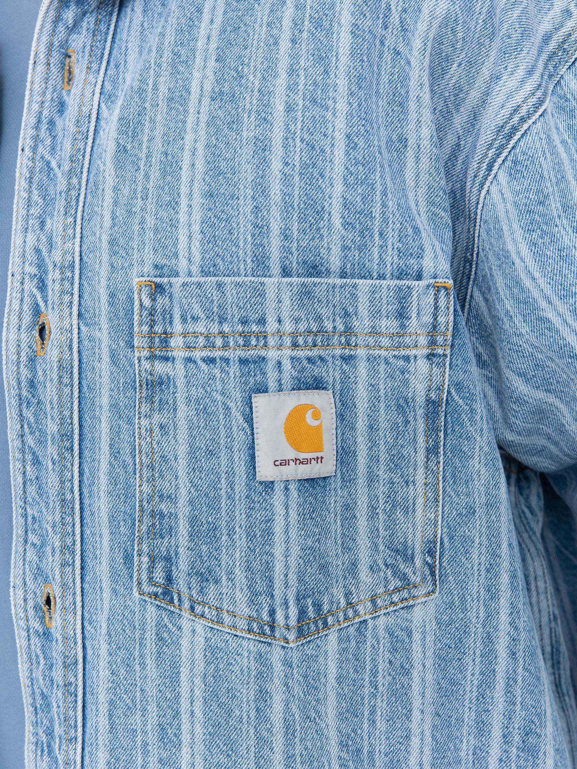 Kurtka Carhartt WIP Rylan (rylan stripe/blue/stone bleached)