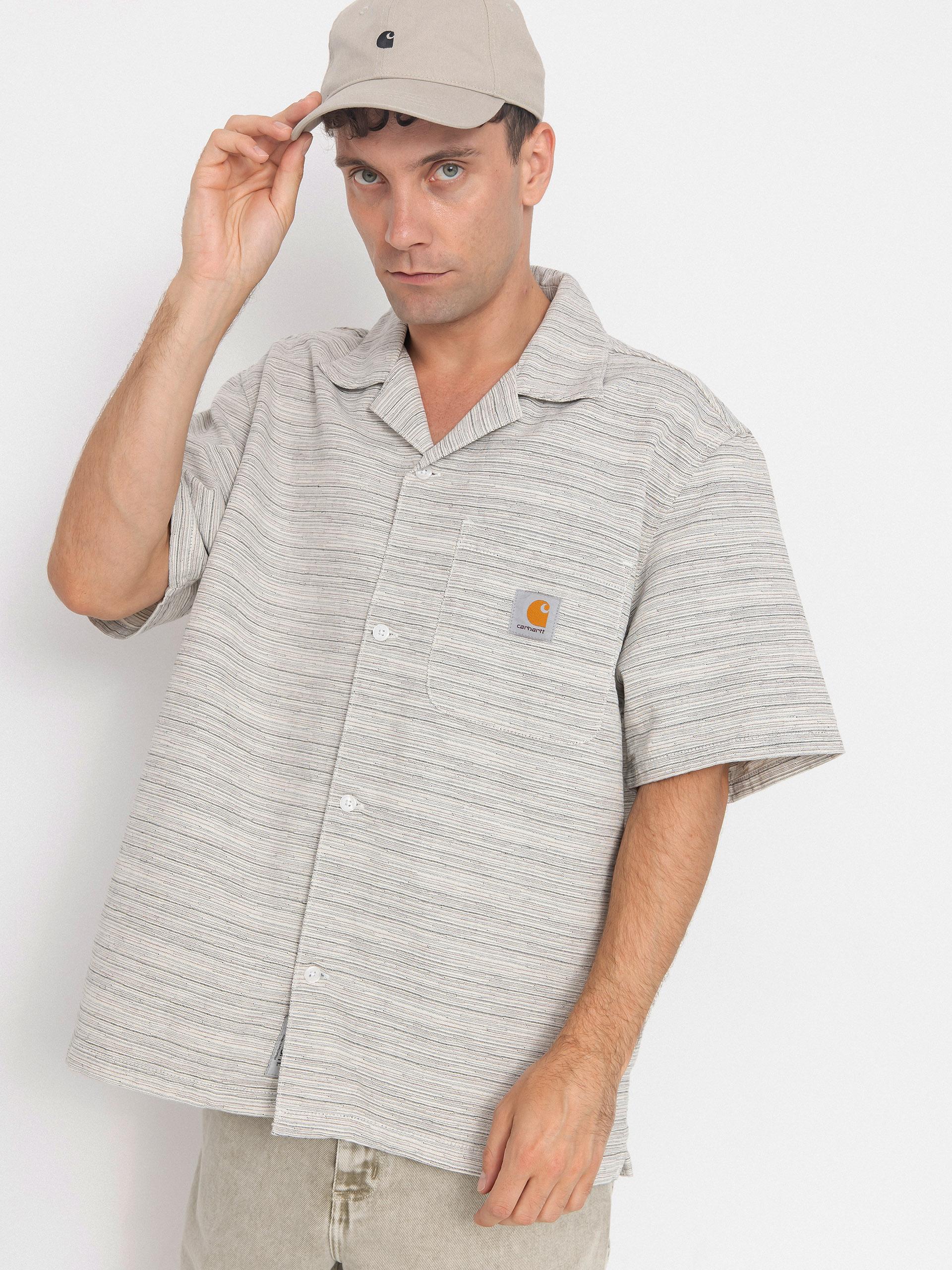 Koszula Carhartt WIP Gellar (gellar stripe/wax/rinsed)
