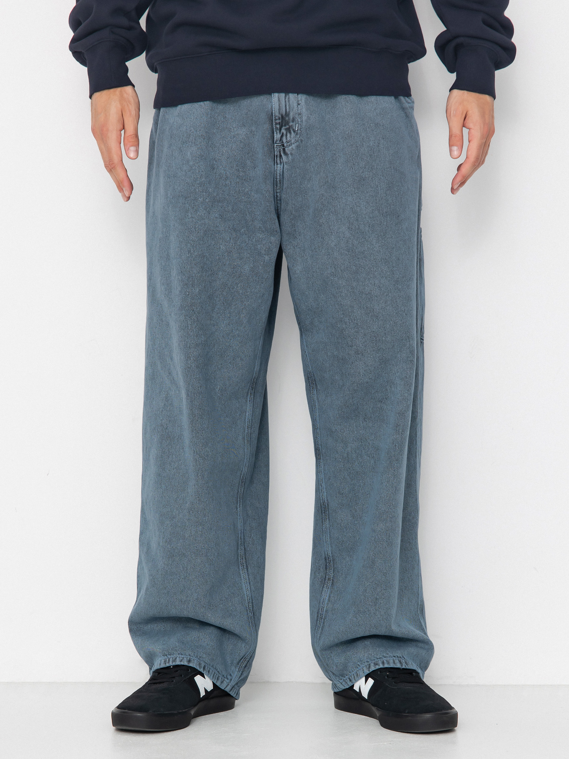 Spodnie Carhartt WIP OG Single Knee (black/blue fog/garment dyed)