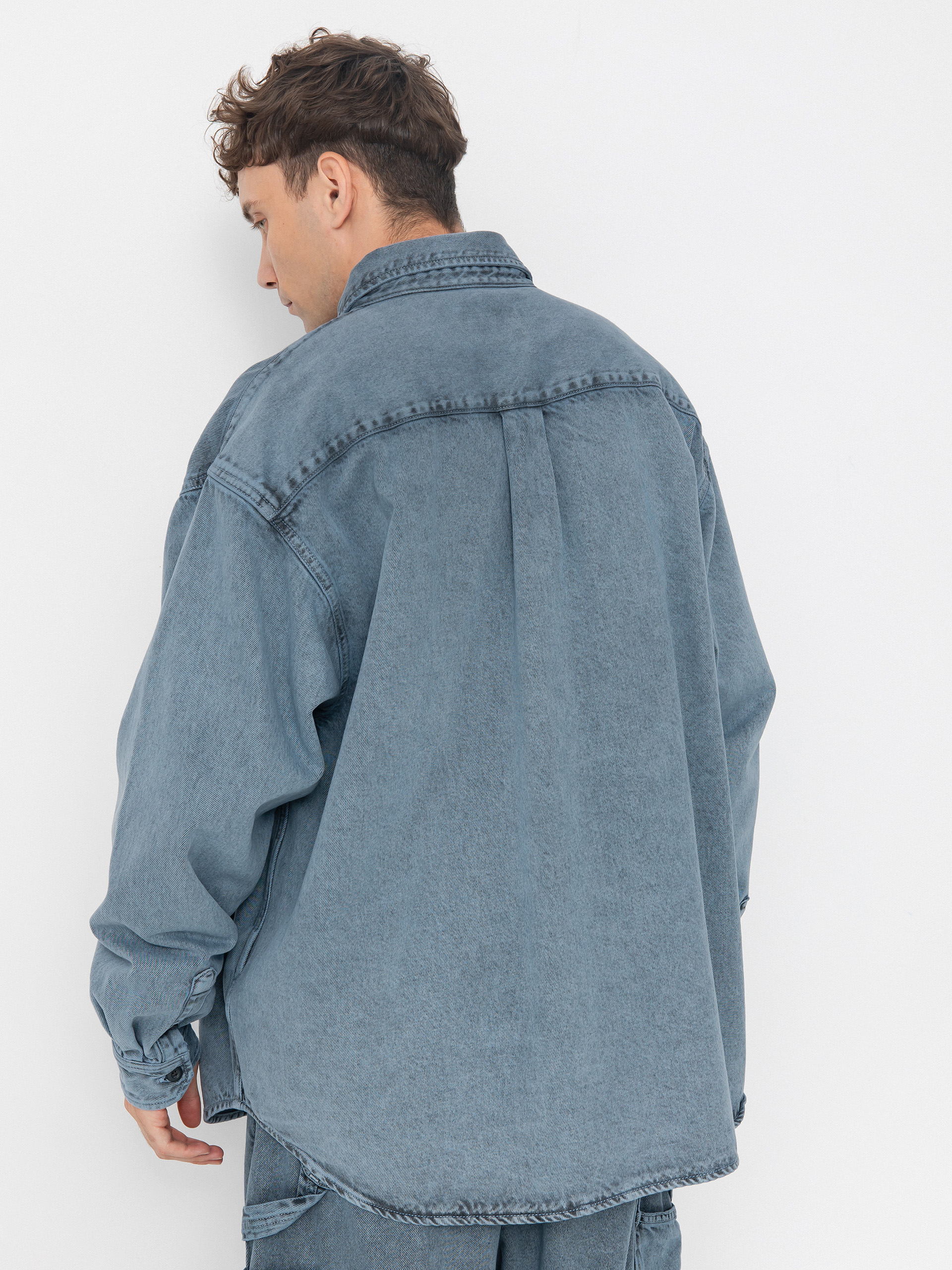 Kurtka Carhartt WIP Tigan (black/blue fog/garment dyed)