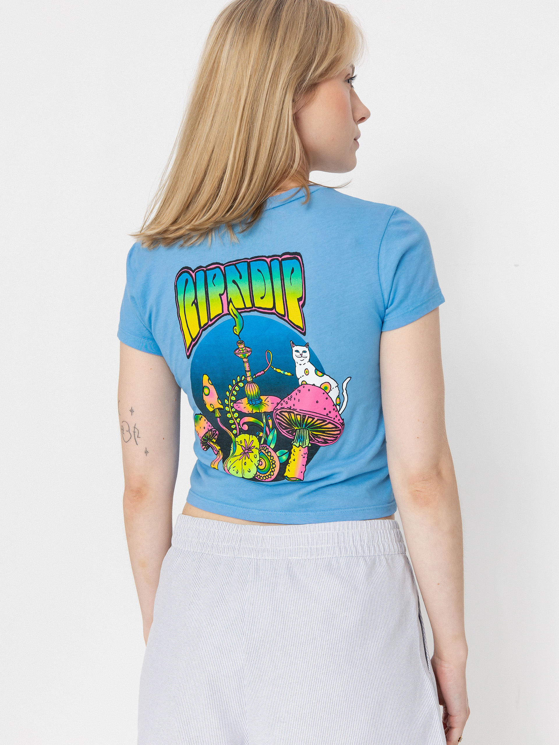 T-shirt RipNDip Psychedelic Wmn (cornflower blue)